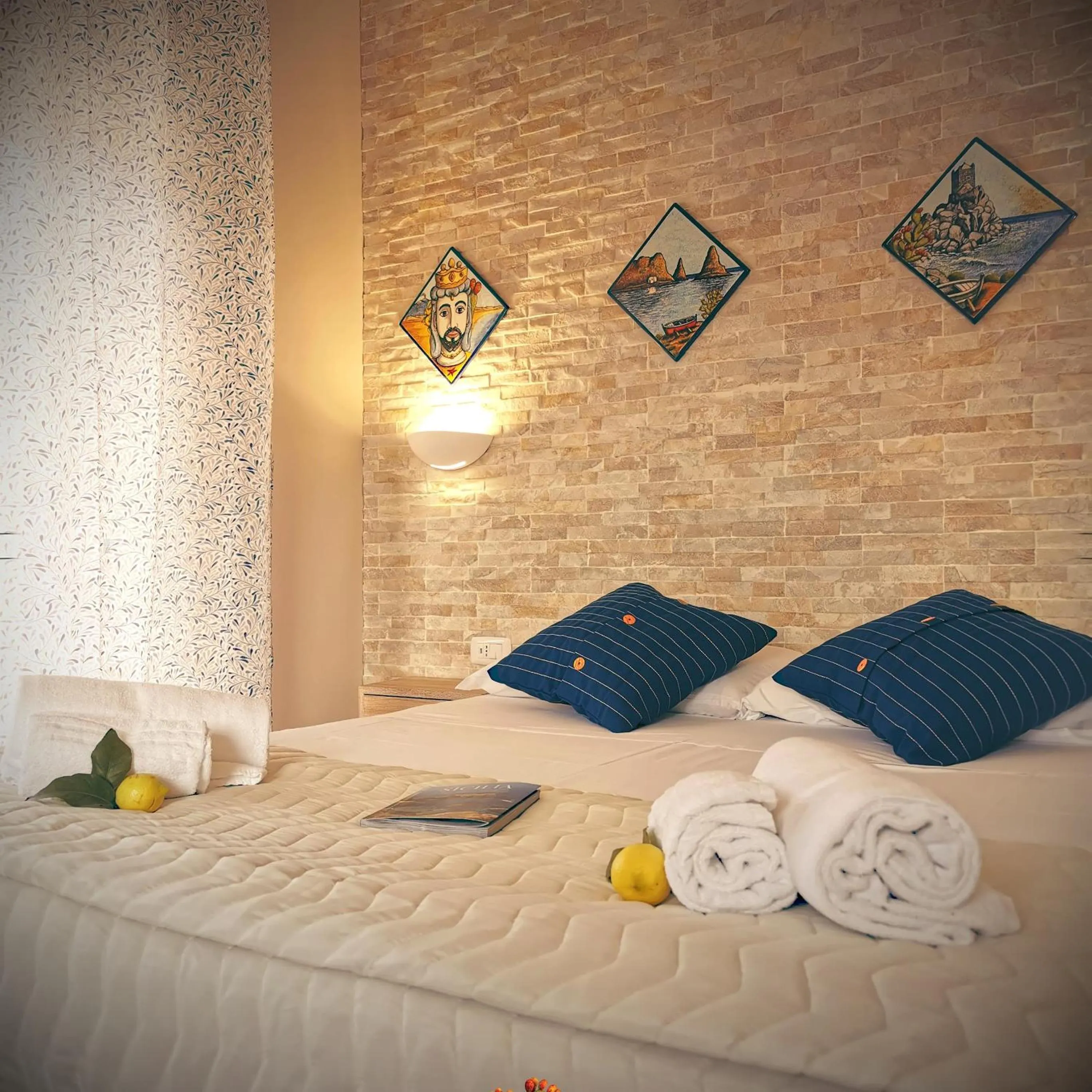 Bed in Made in Sicily Santa Tecla