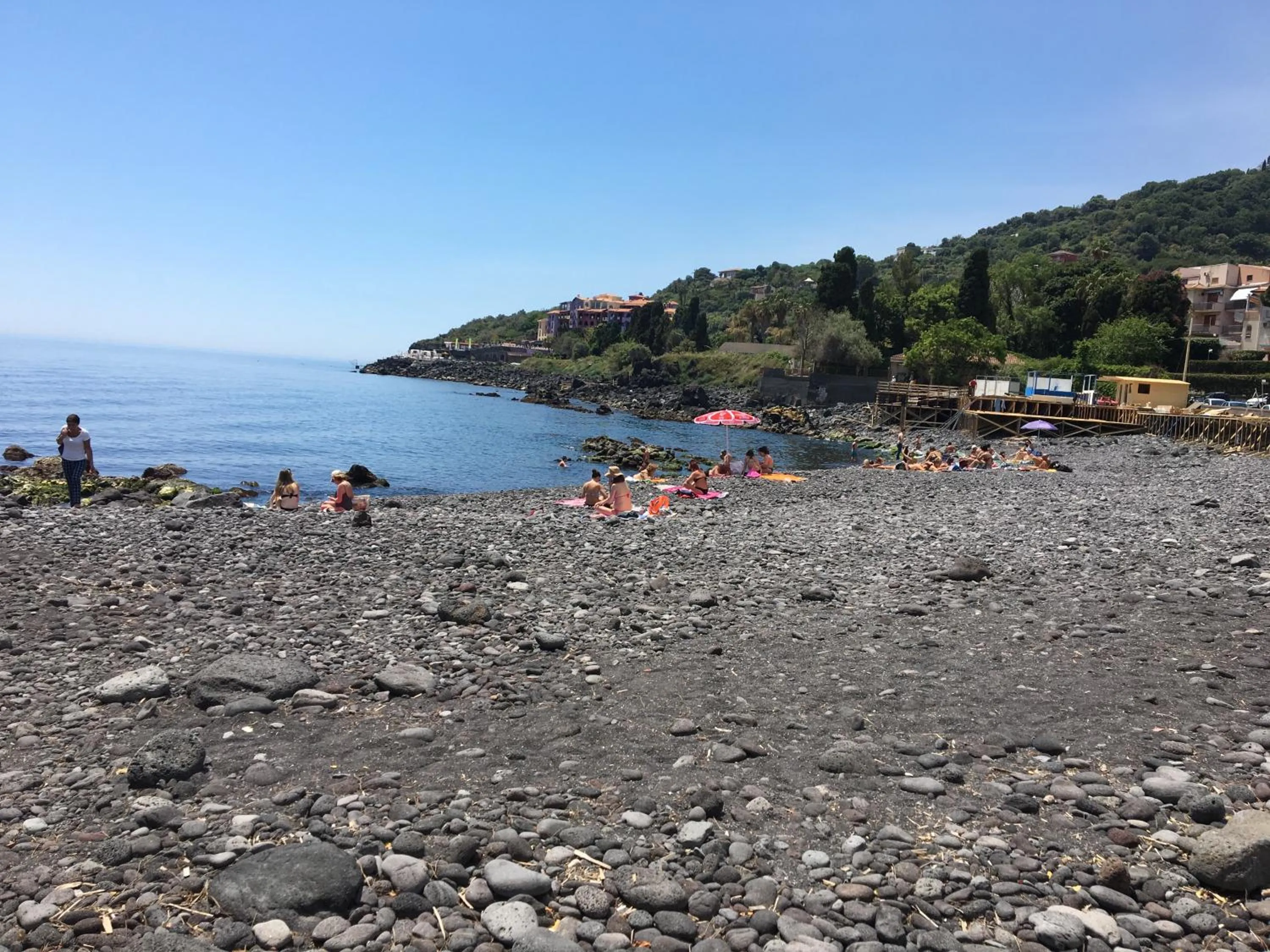 Natural landscape in Made in Sicily Santa Tecla