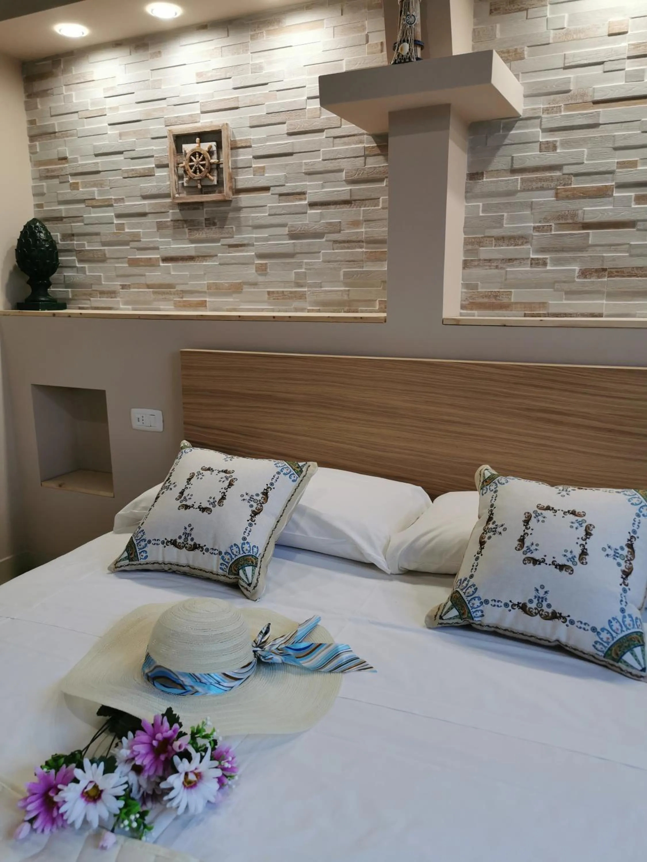 Bedroom, Bed in Made in Sicily Santa Tecla