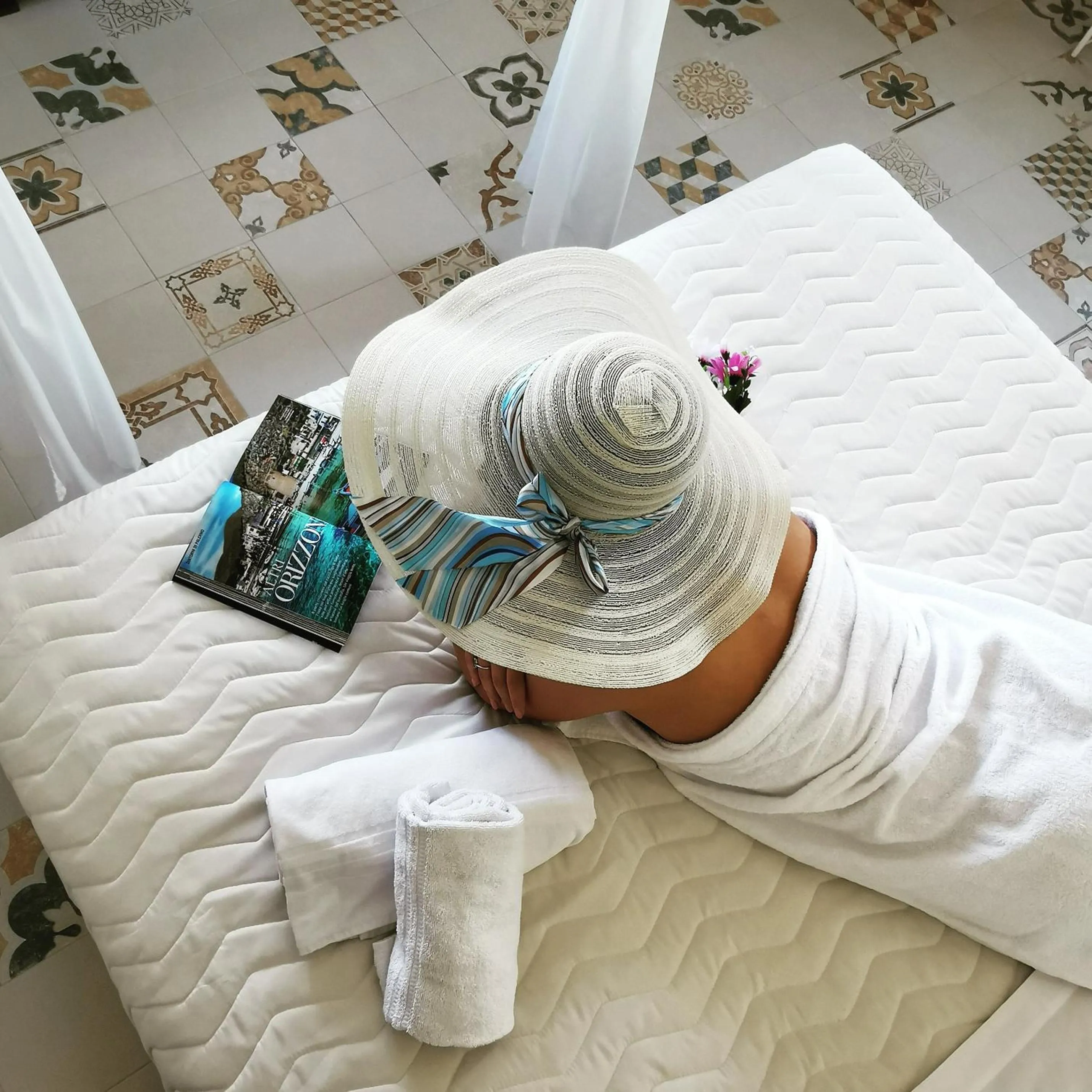 Bedroom, Bed in Made in Sicily Santa Tecla