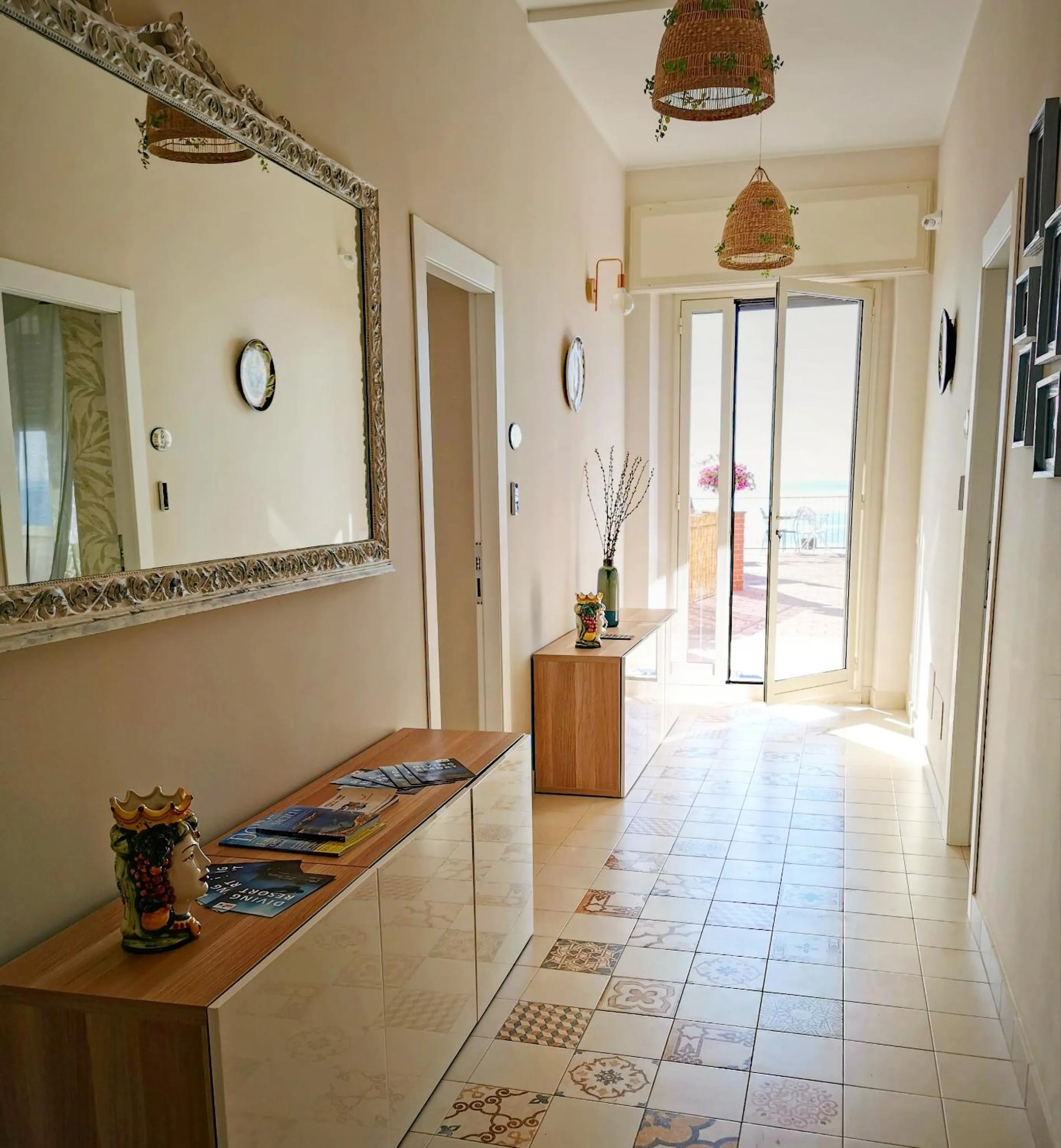 Lobby or reception in Made in Sicily Santa Tecla