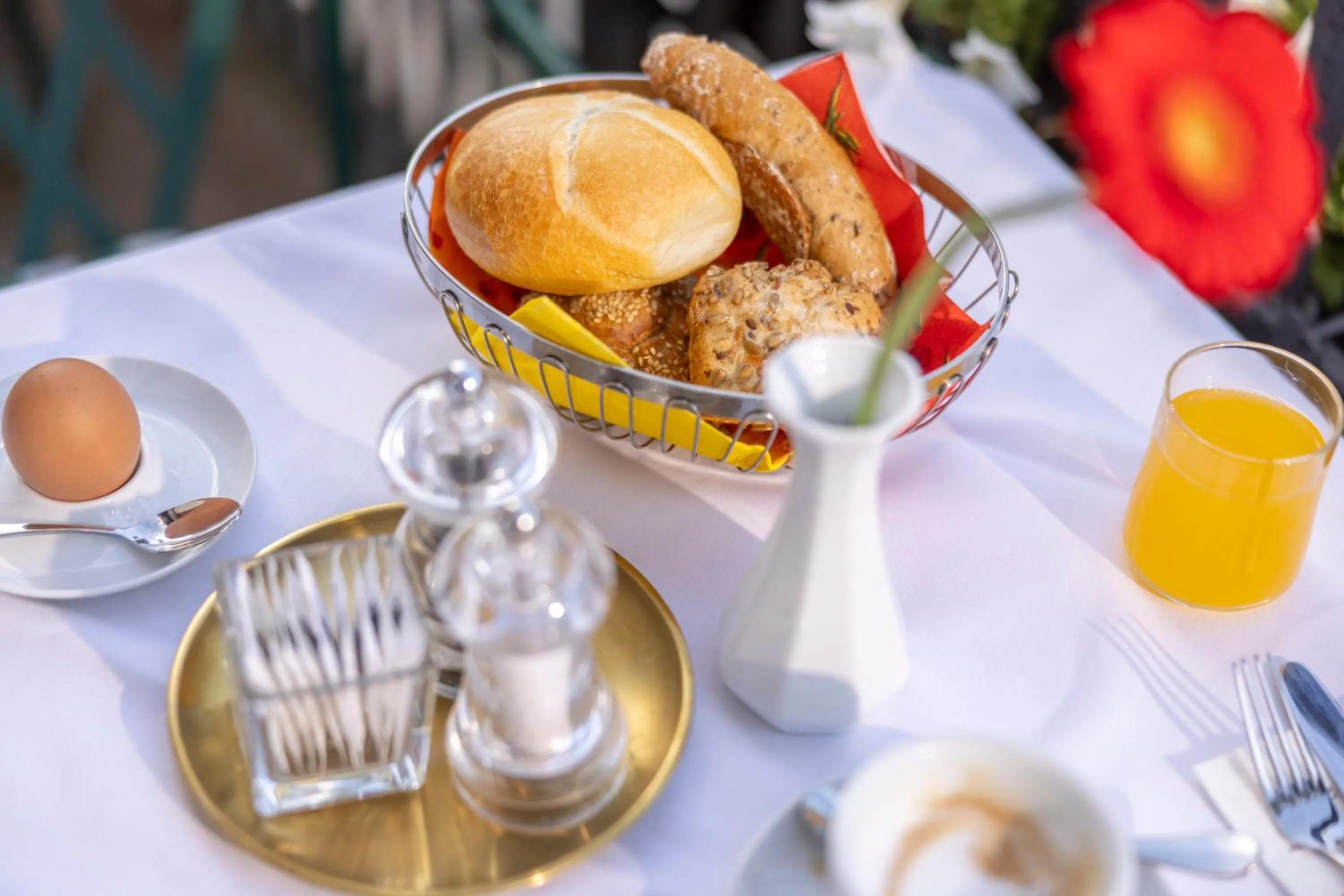 Breakfast in Vergeiner's Hotel Traube