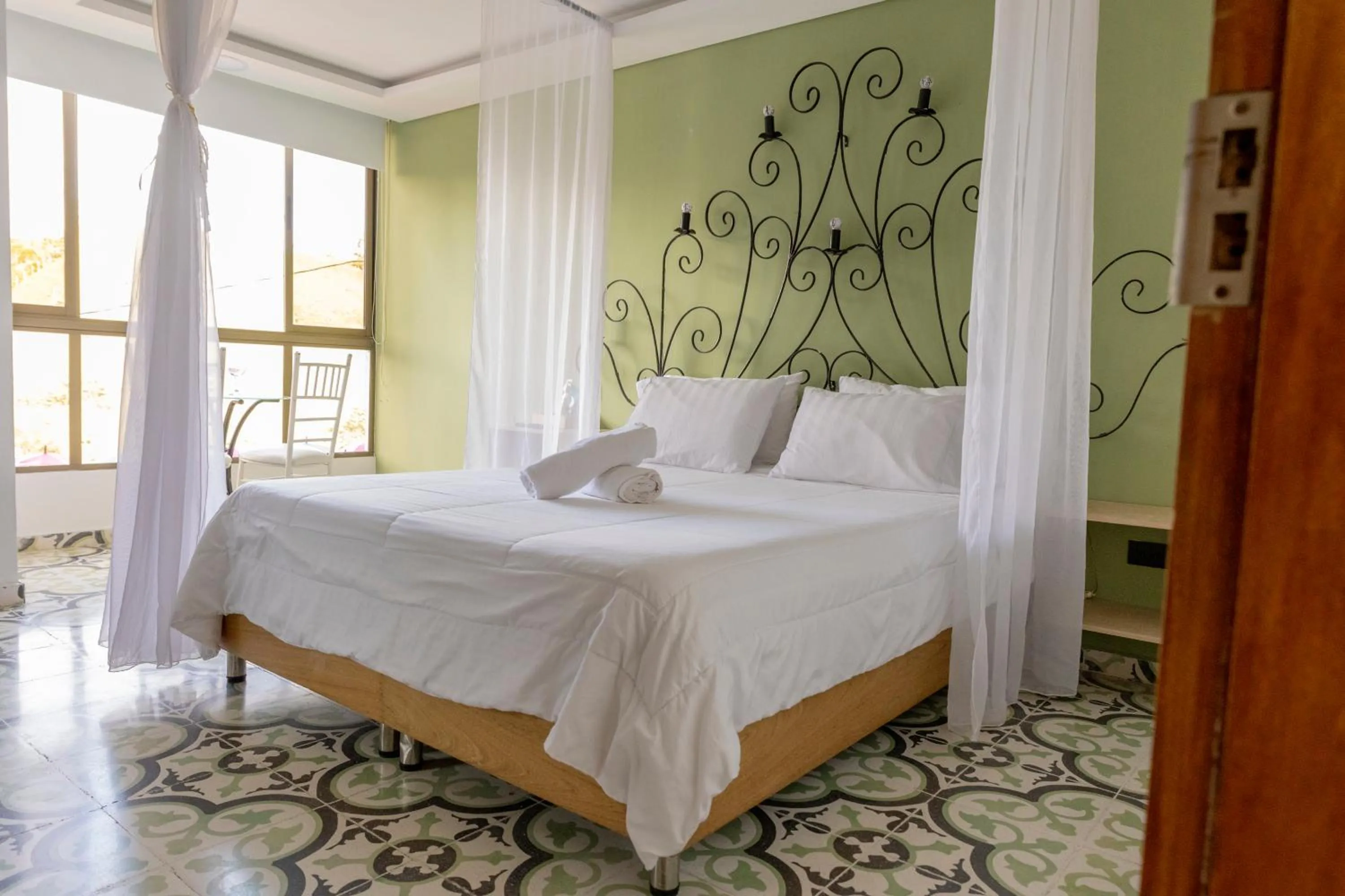 Bed in Hotel Bahia Del Faro