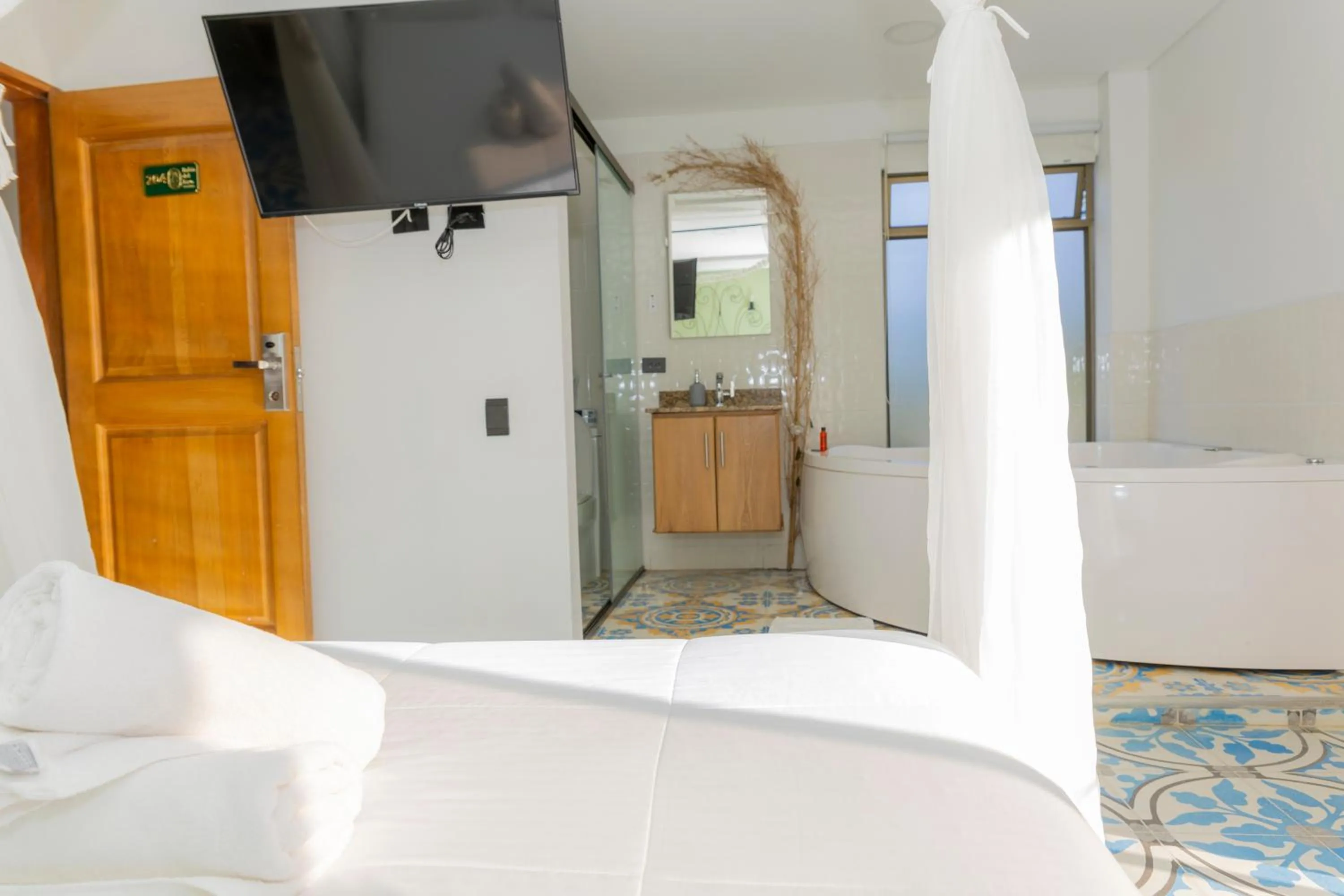 Bed in Hotel Bahia Del Faro