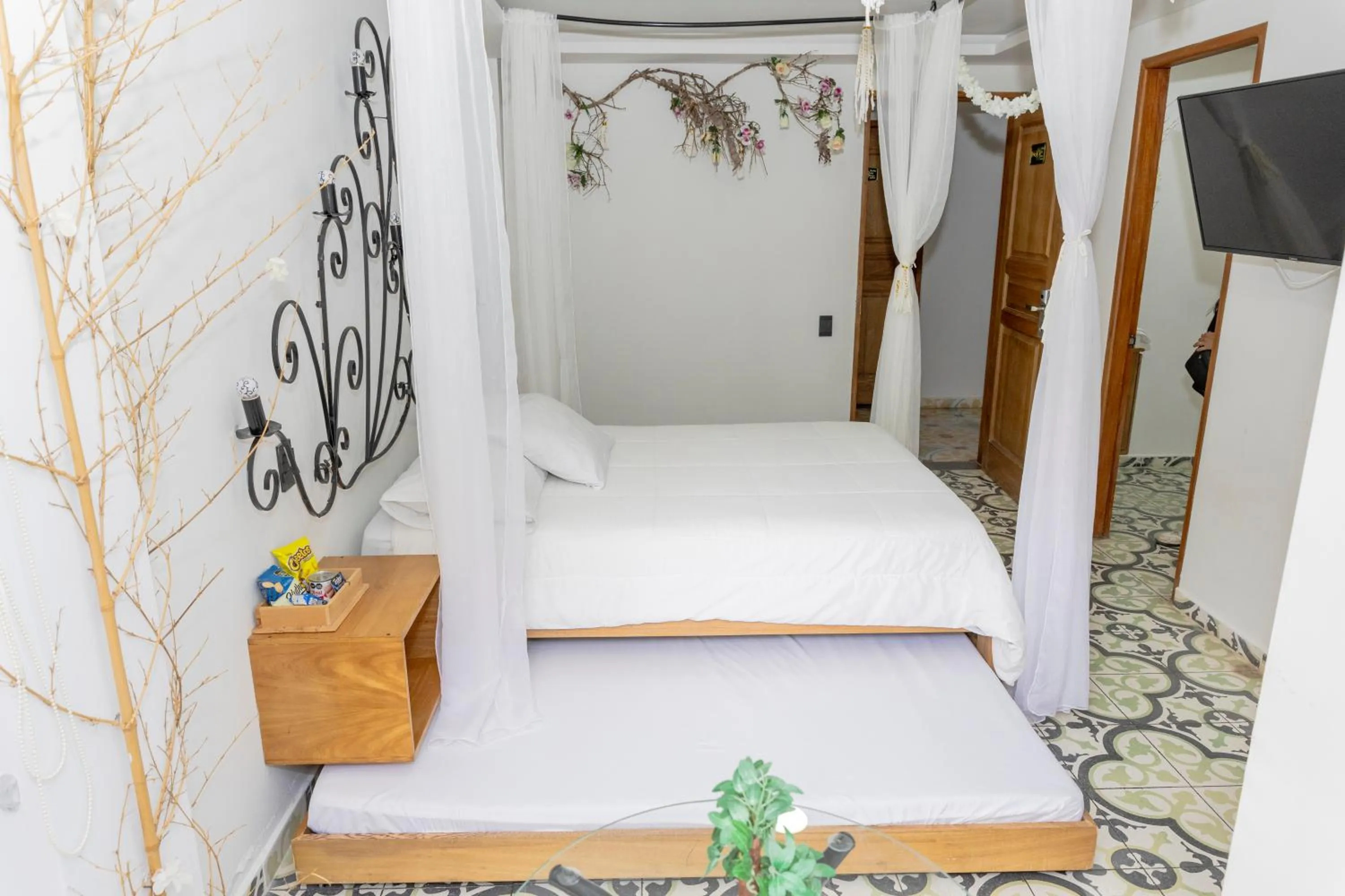 Bed in Hotel Bahia Del Faro