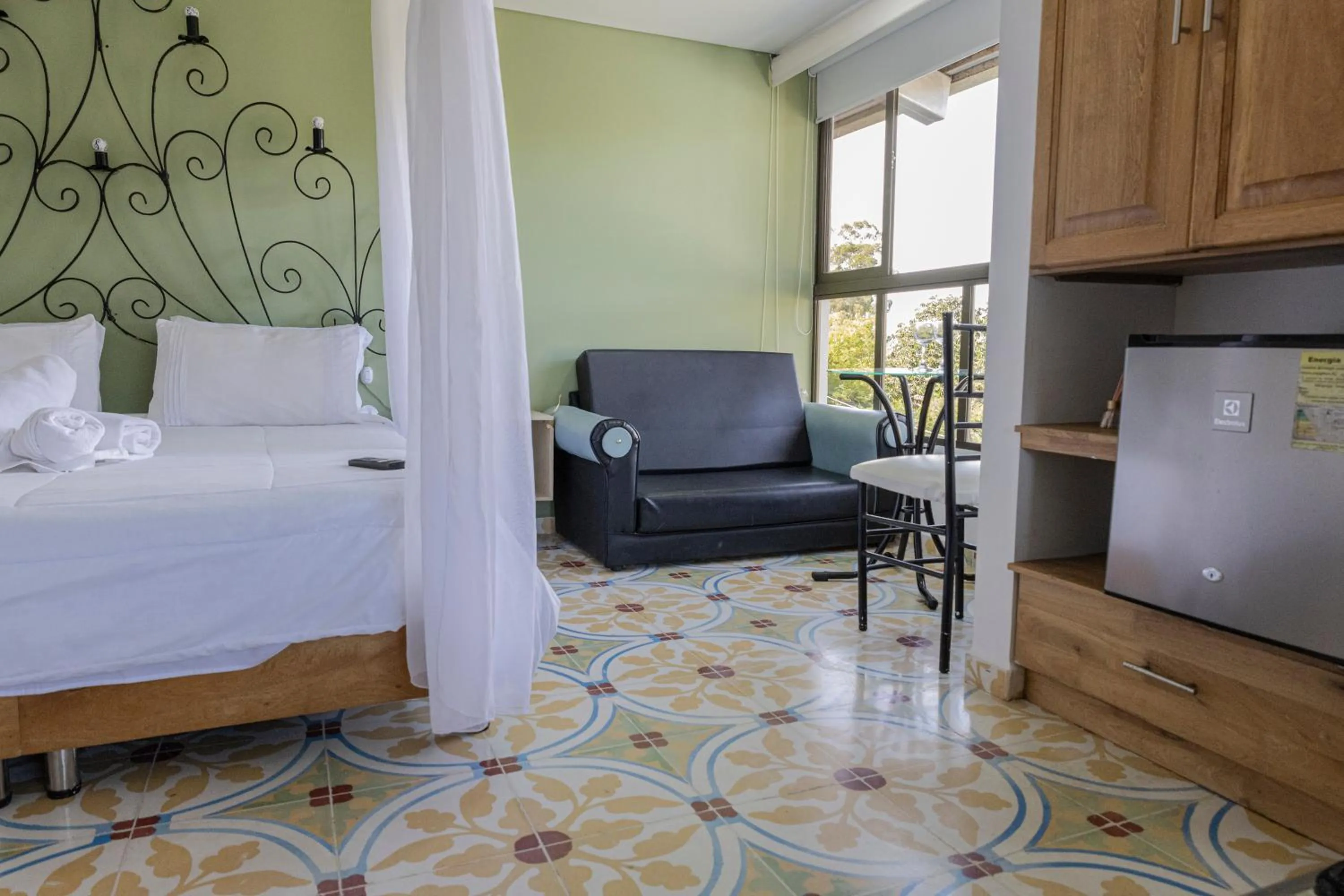 Bed in Hotel Bahia Del Faro