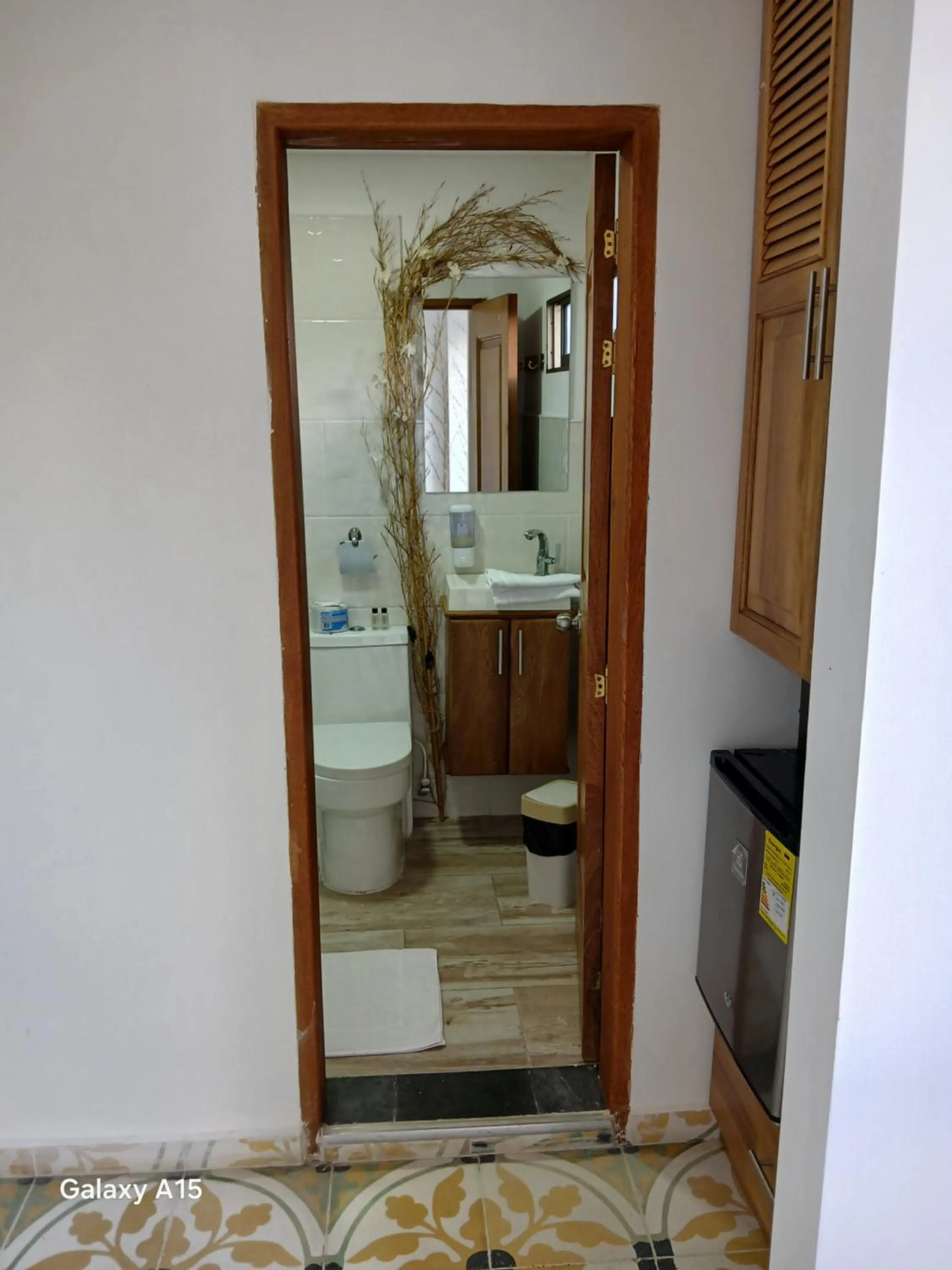 Toilet in Hotel Bahia Del Faro