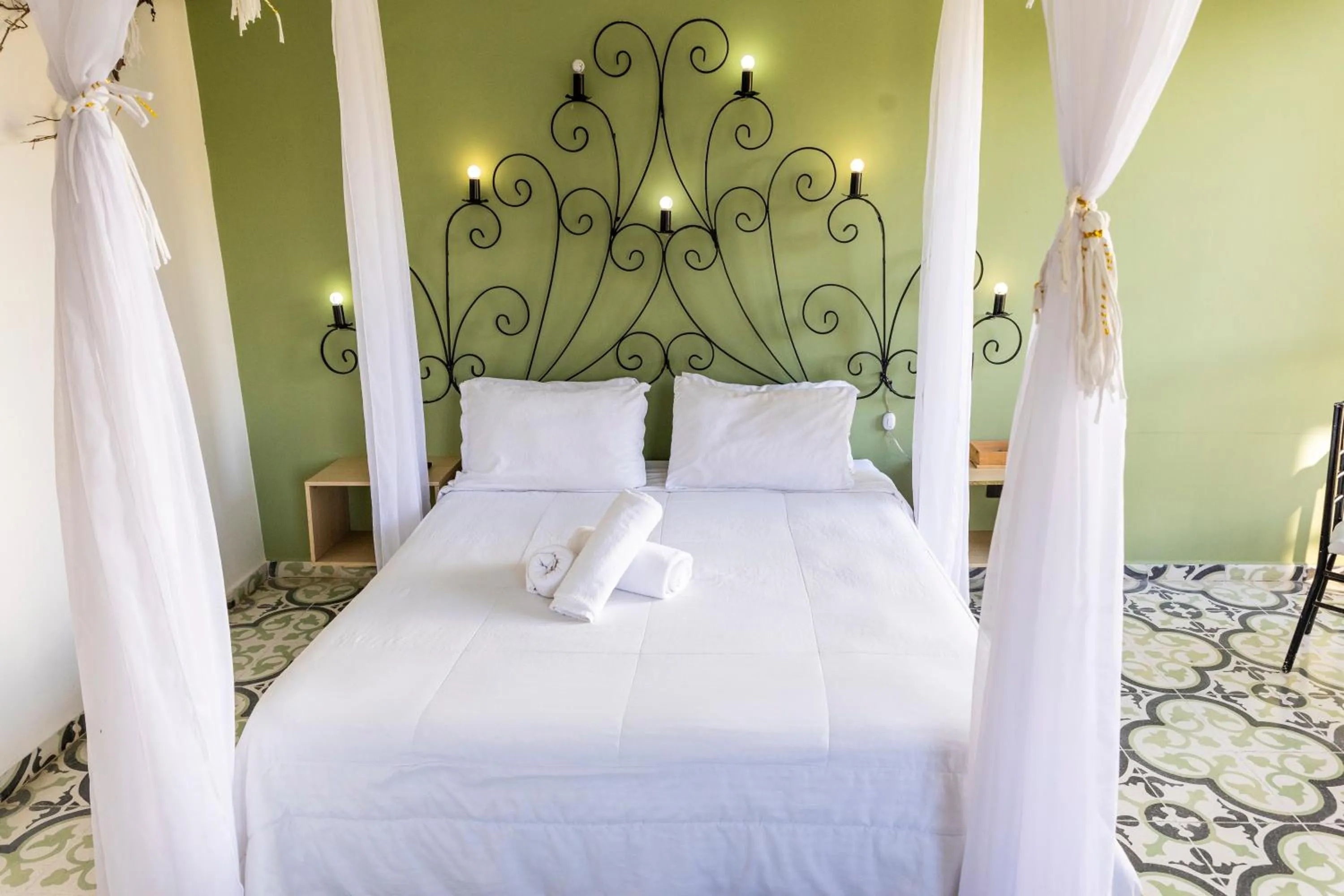 Bed in Hotel Bahia Del Faro