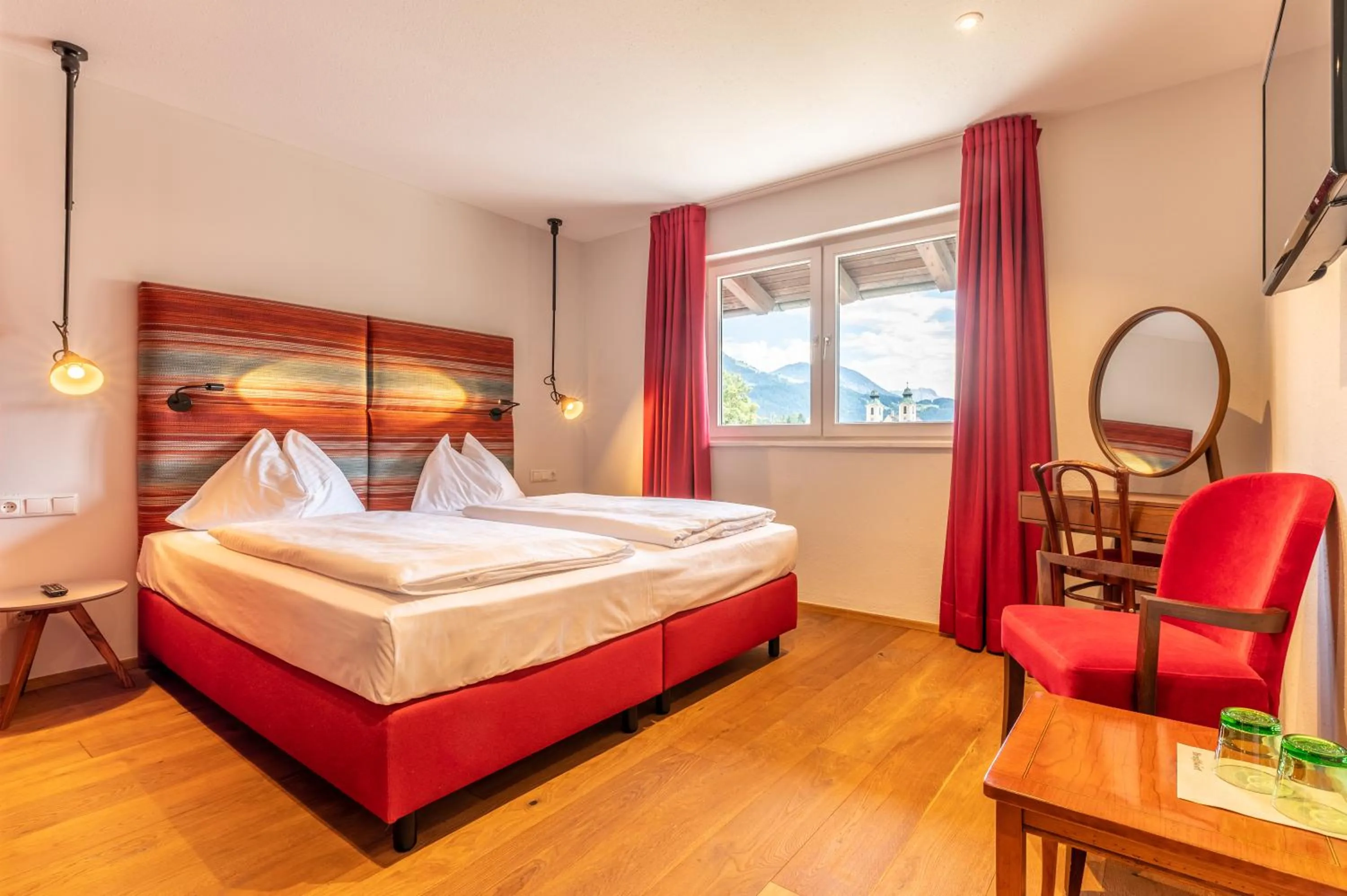 Photo of the whole room, Bed in Hotel Bruggwirt