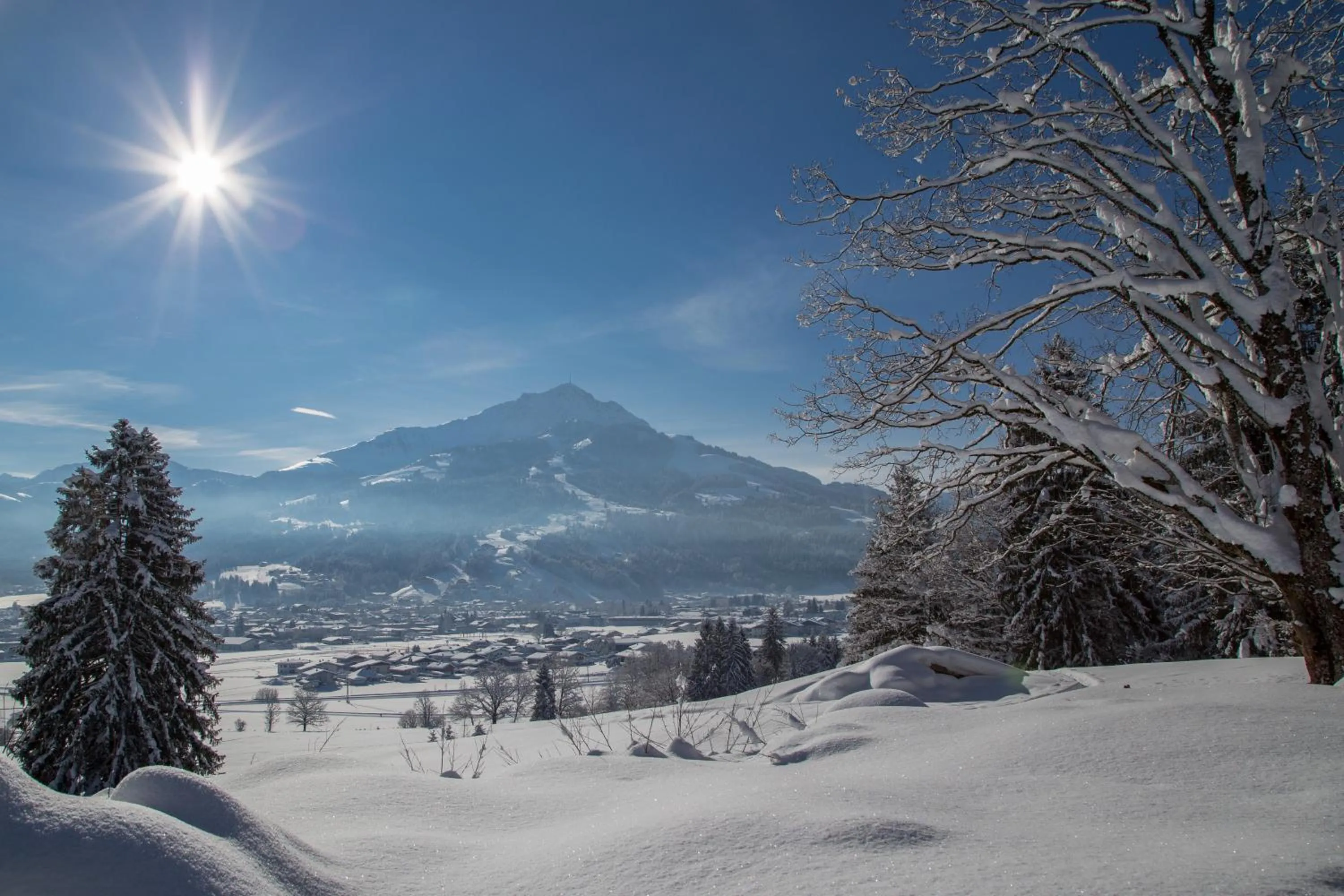 Skiing in Hotel Bruggwirt