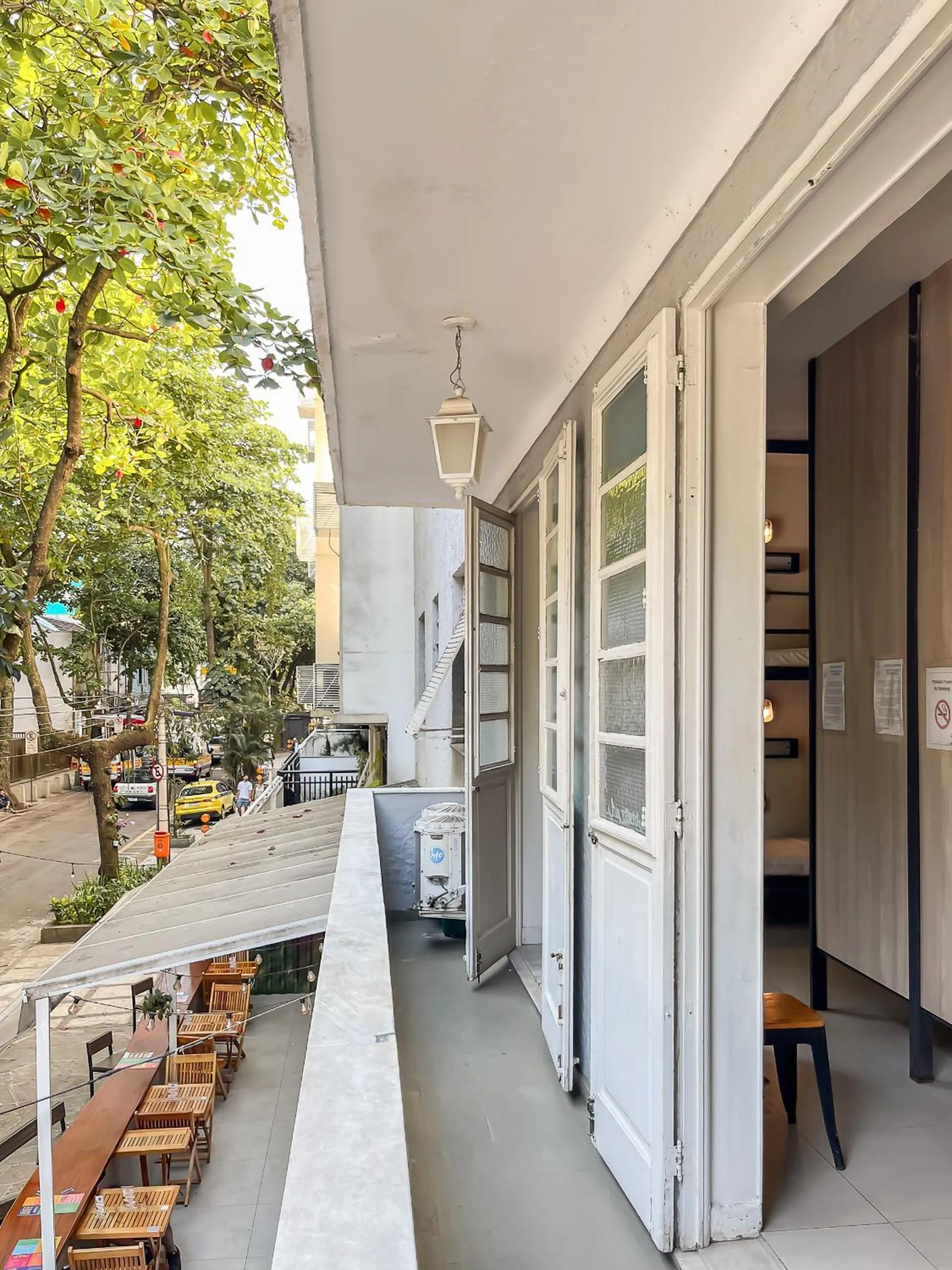 Balcony/Terrace in Hostel Leblon