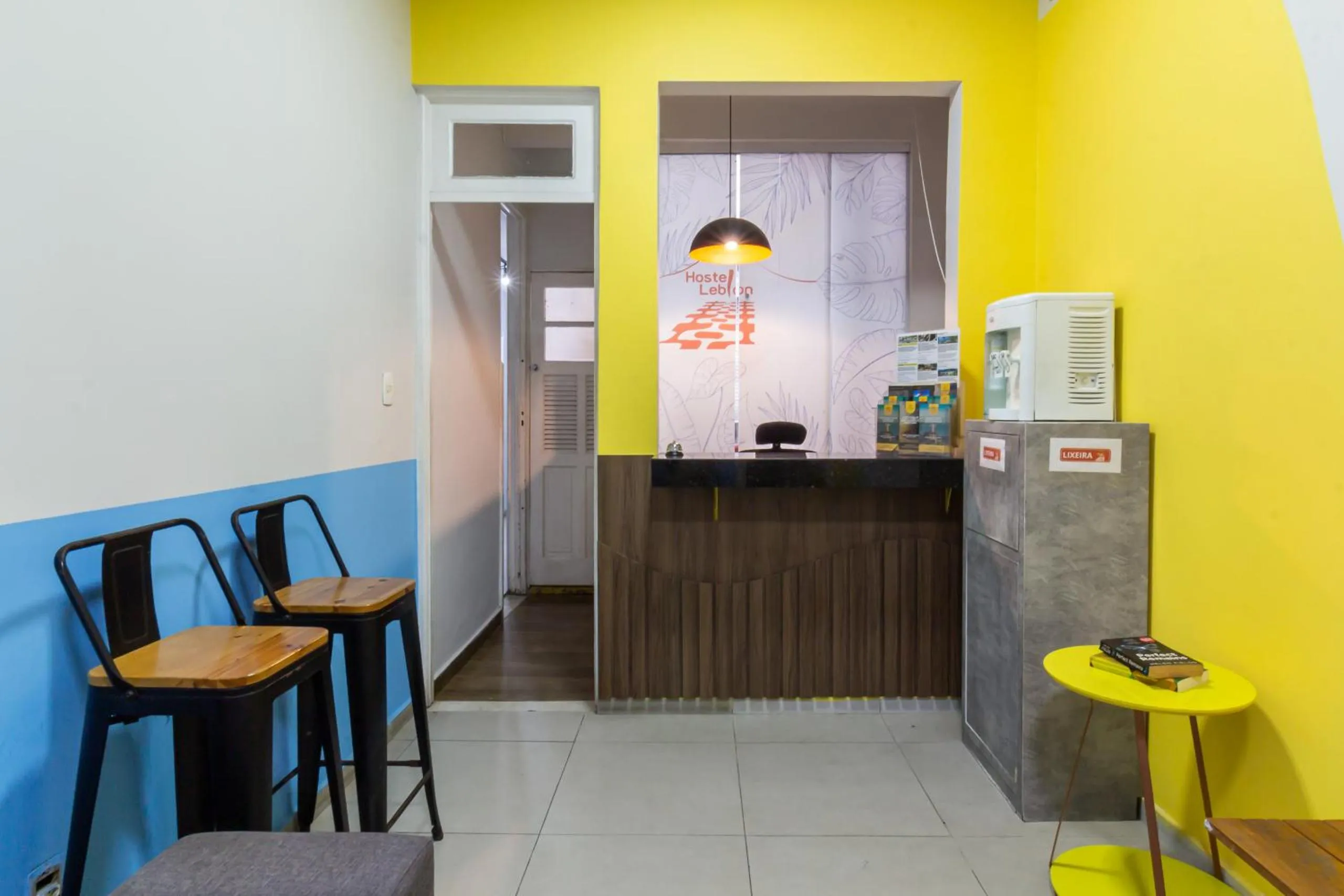 Lobby or reception in Hostel Leblon