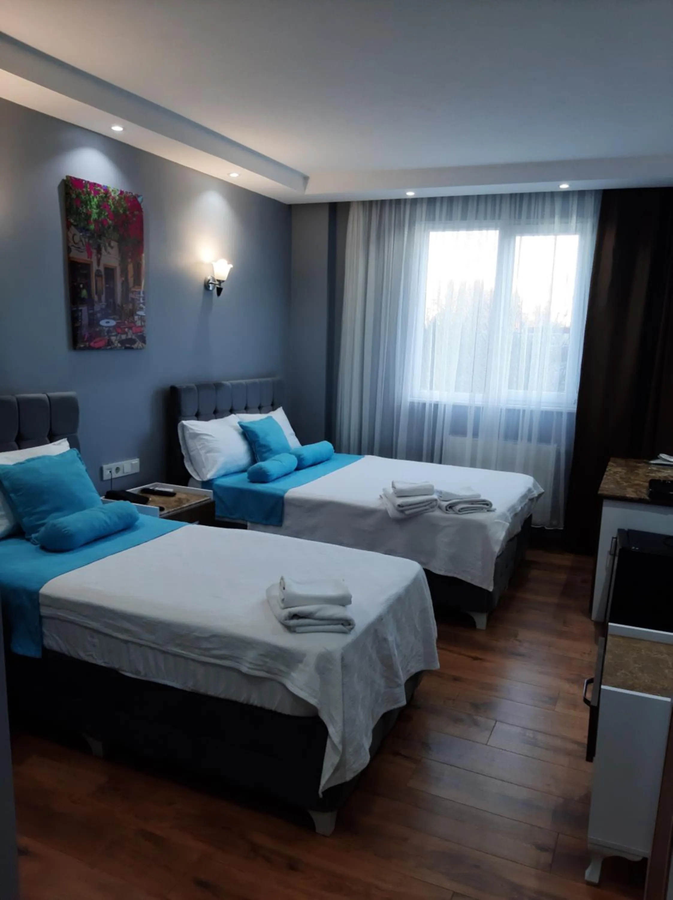 Bed in Grand Atakum Boutıque Hotel