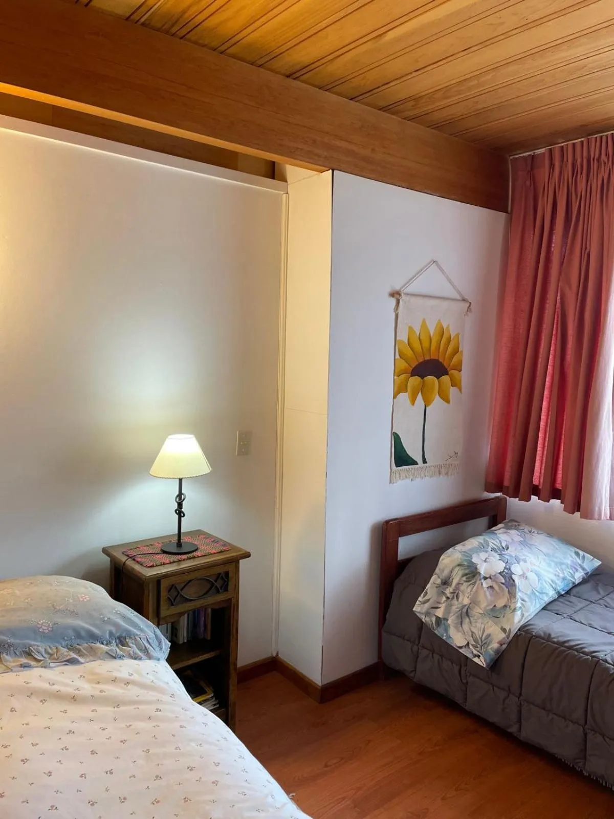 Bed in Hosteria La Chacra Moto Friendly