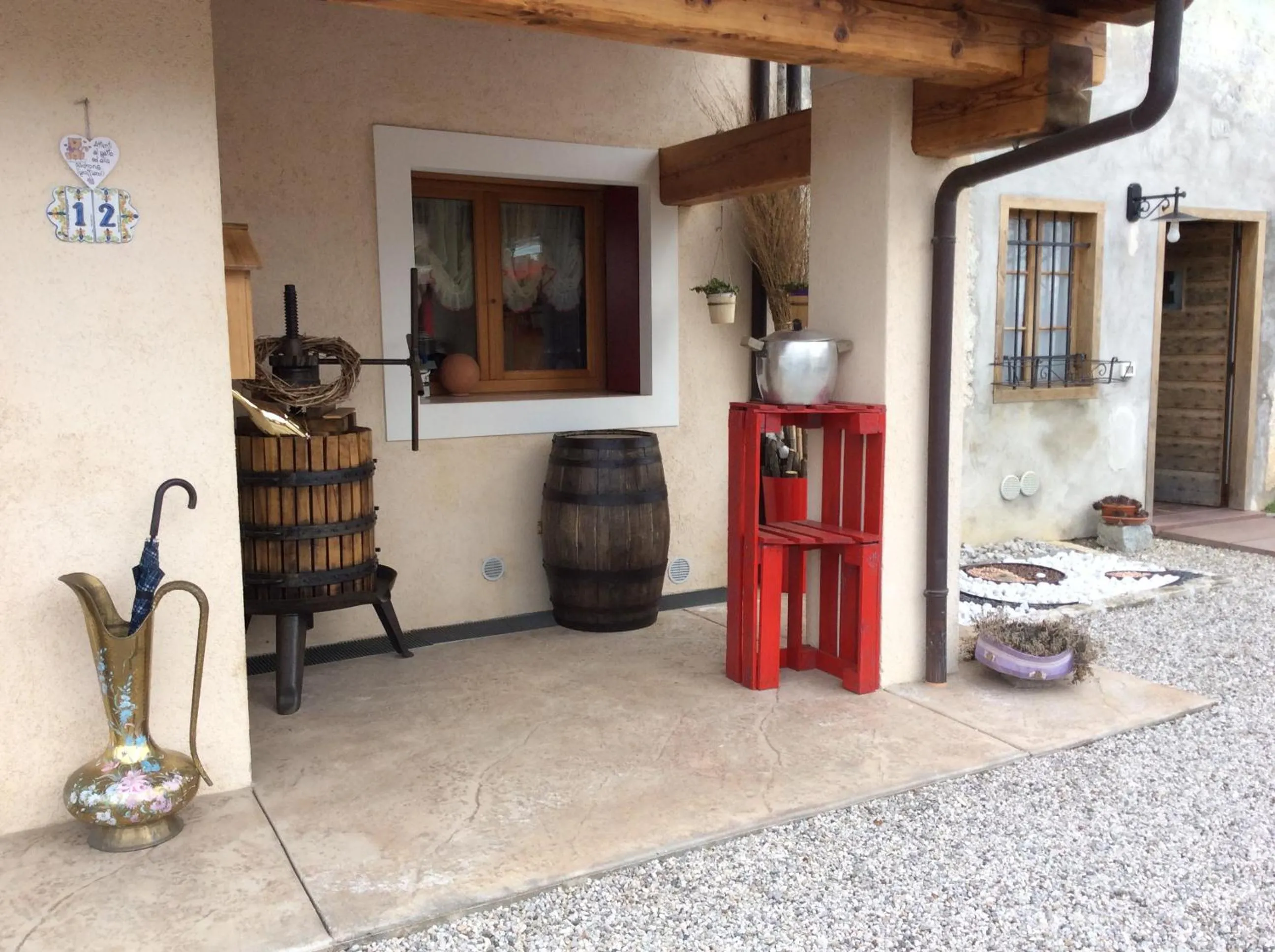 Patio in Giuliva B&B