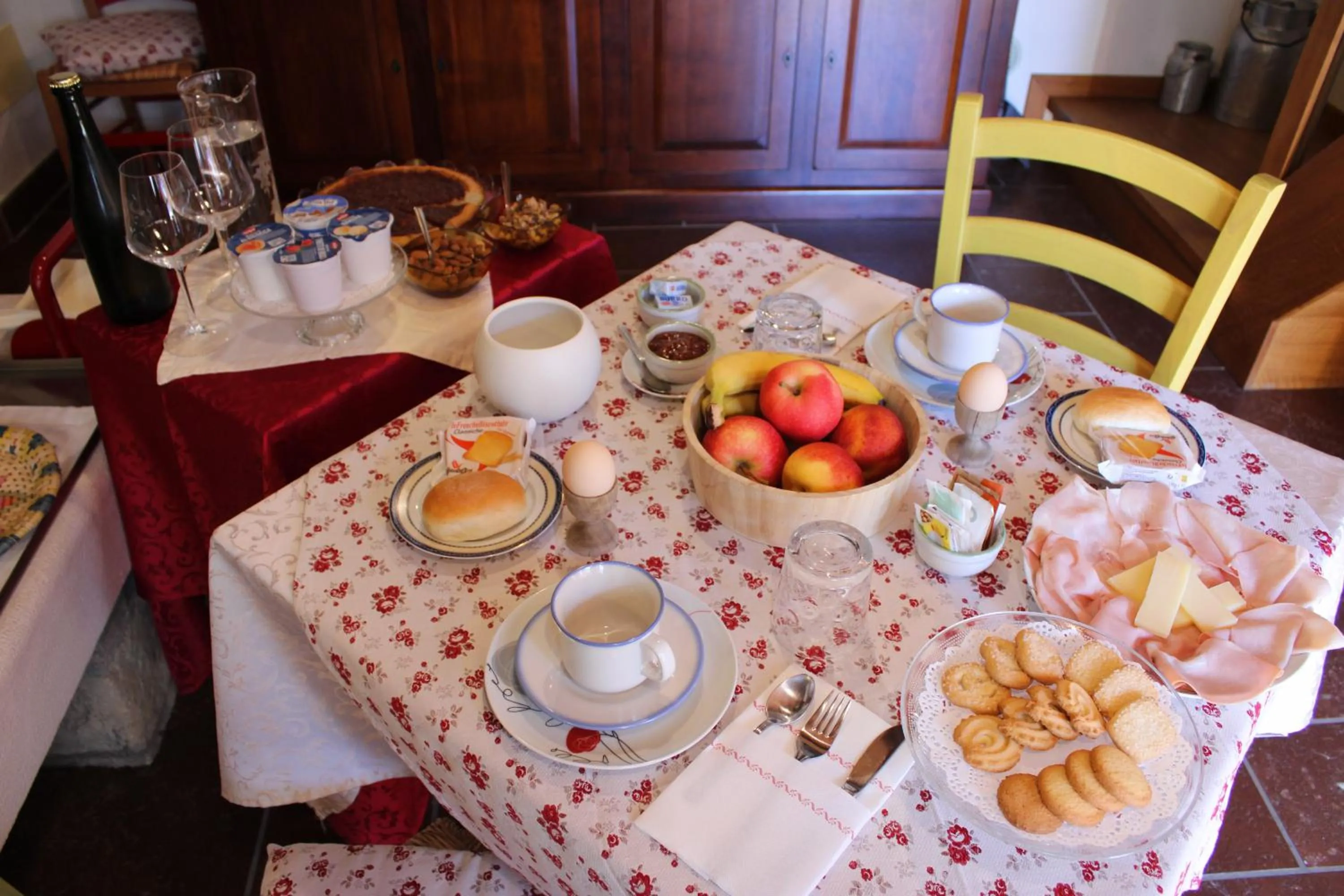 Food and drinks in Giuliva B&B