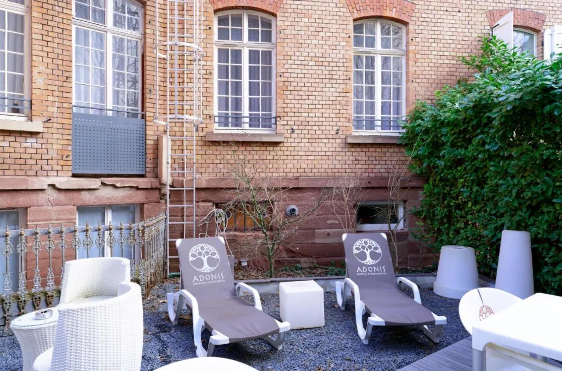 Property building in Adonis Hotel Strasbourg