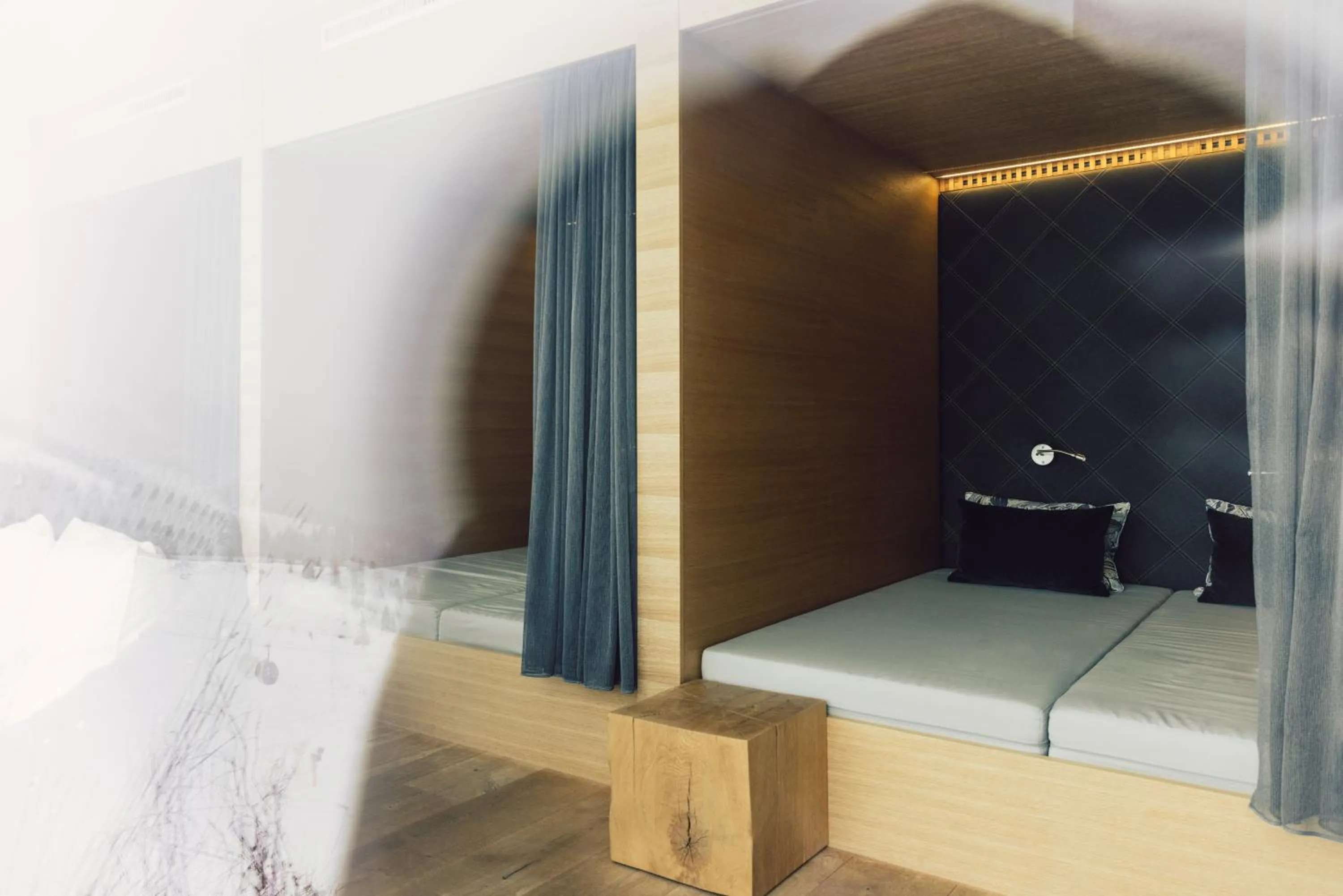 Spa and wellness centre/facilities, Bed in Hotel Schöne Aussicht