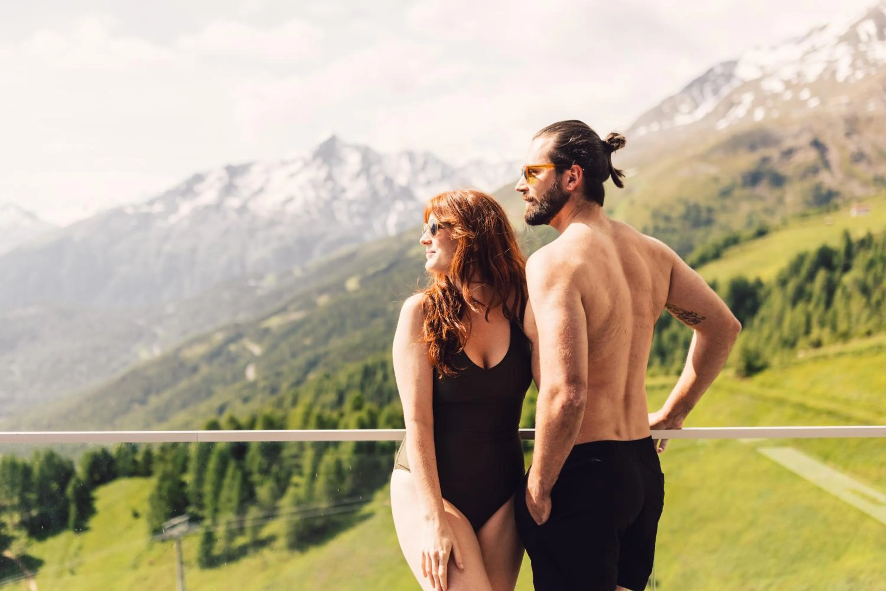 Swimming pool in Hotel Schöne Aussicht