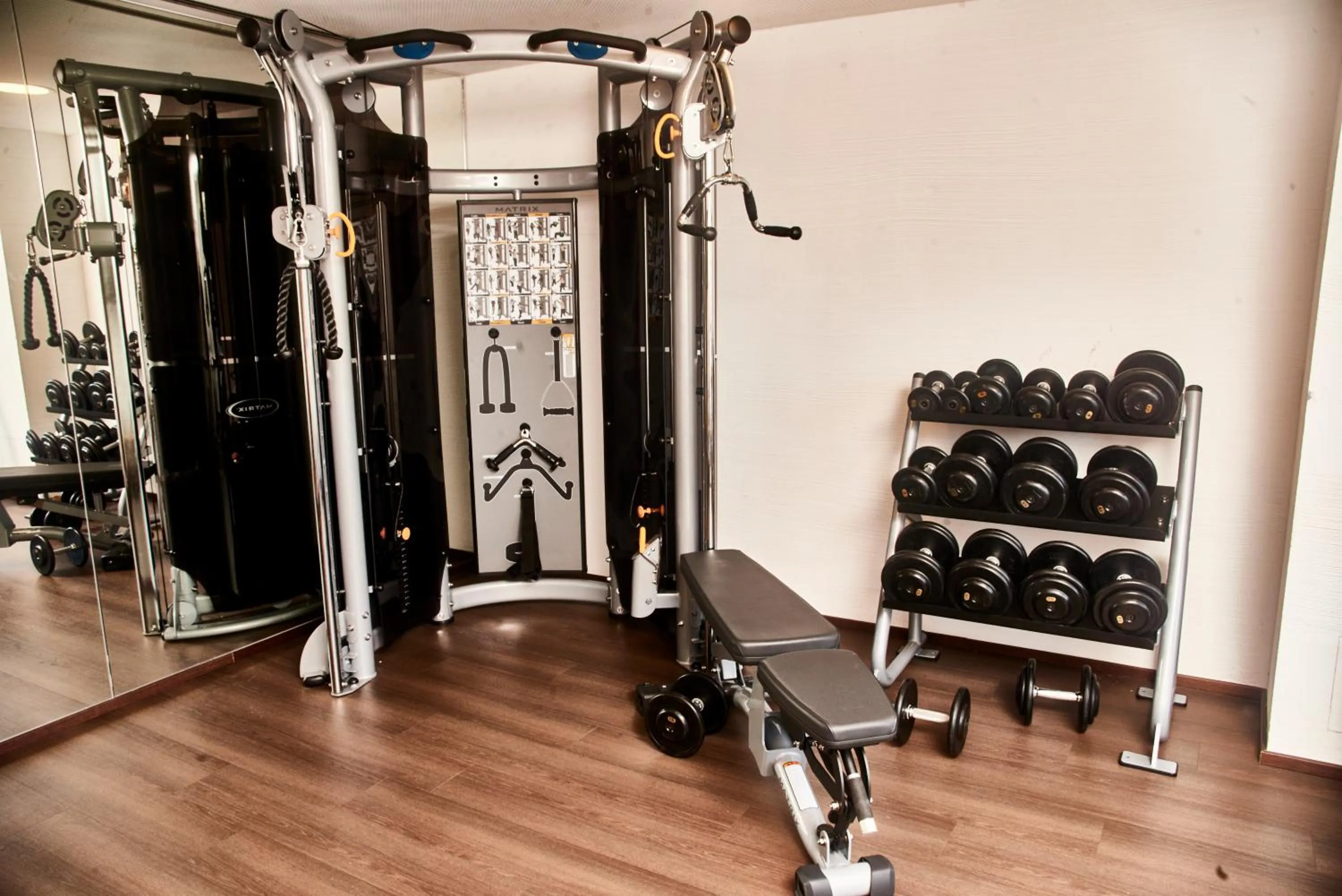 Fitness centre/facilities in Hotel Schöne Aussicht