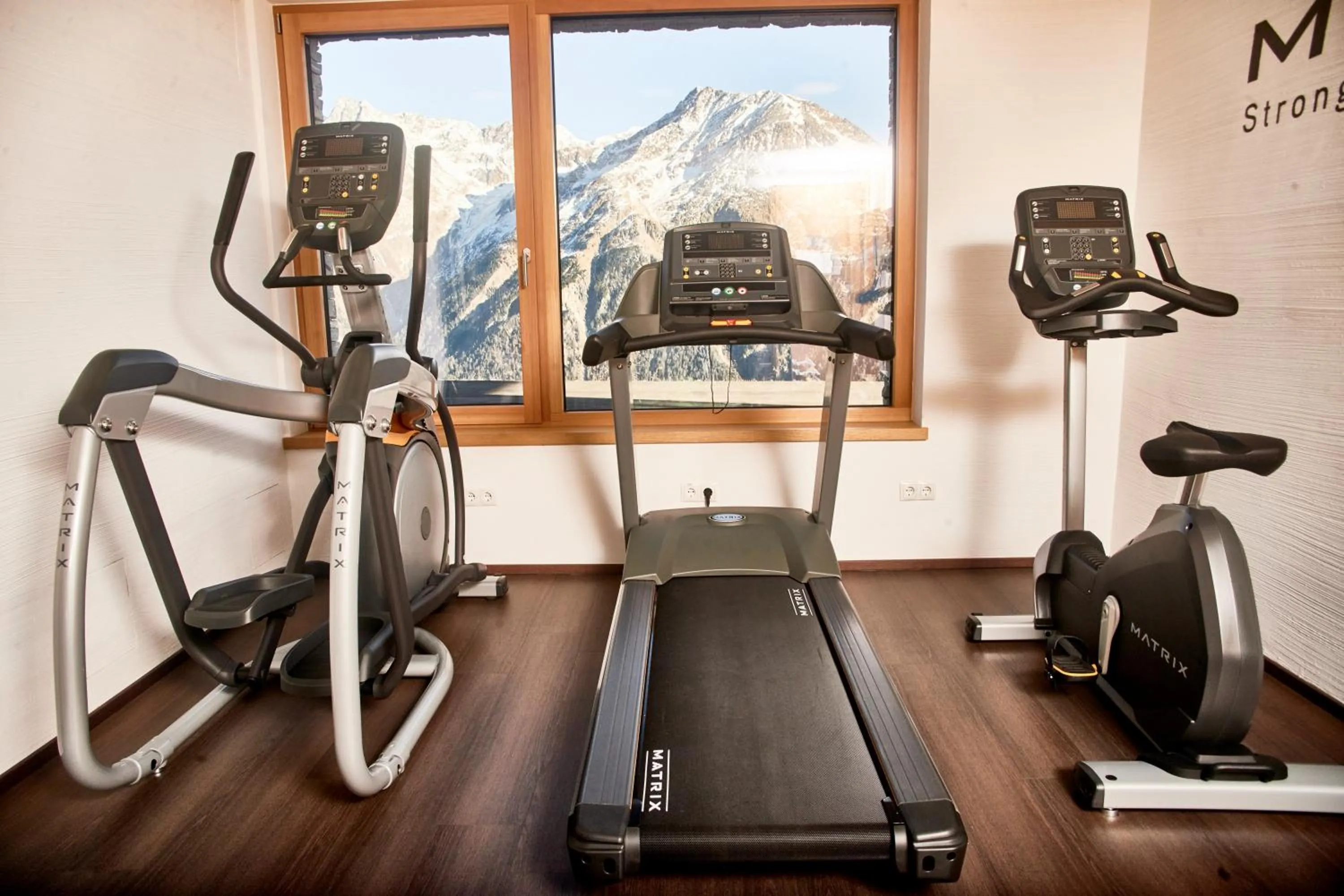 Fitness centre/facilities in Hotel Schöne Aussicht