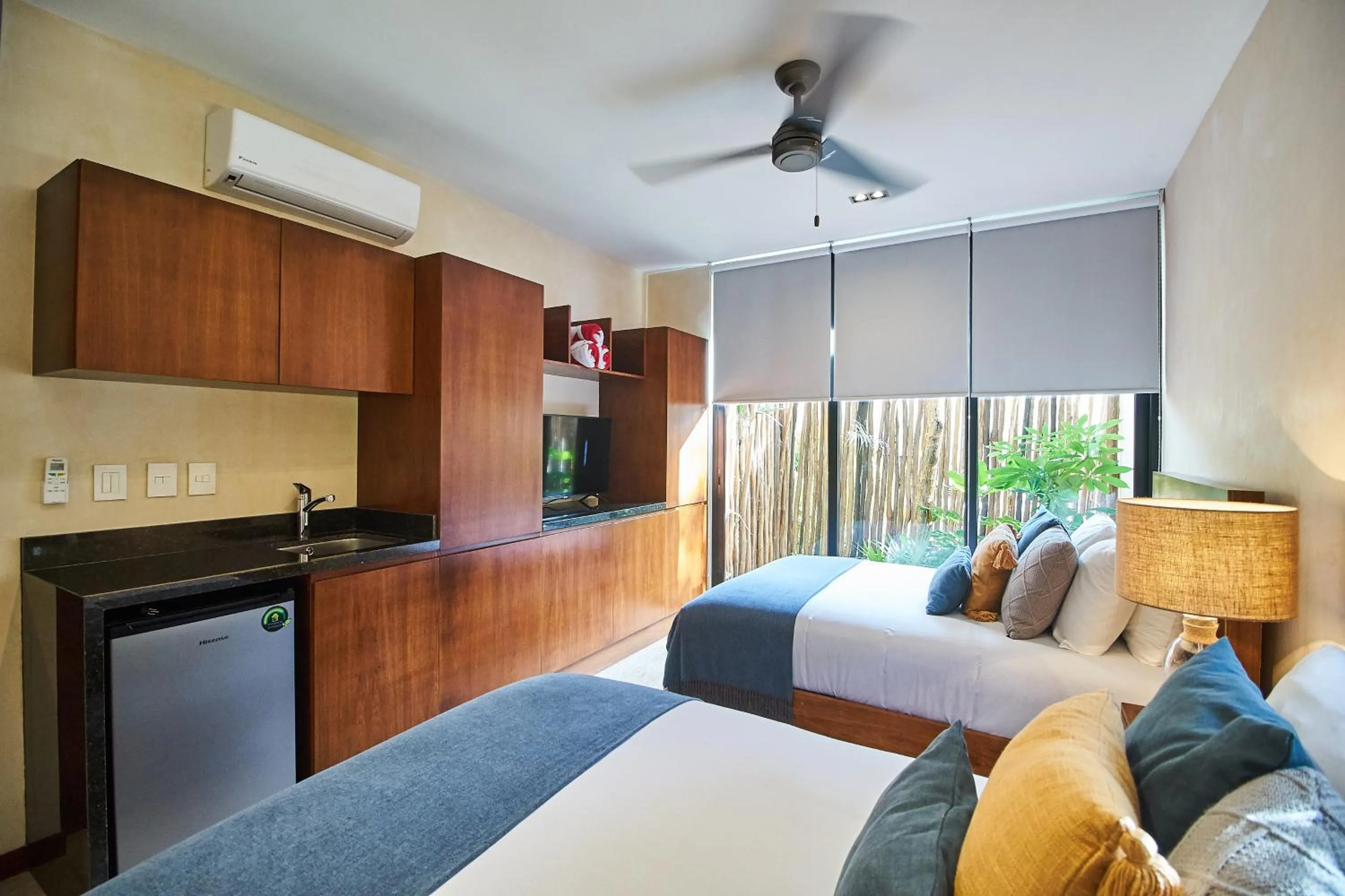 Bed in Don Quijote - Private pool & Beach club access