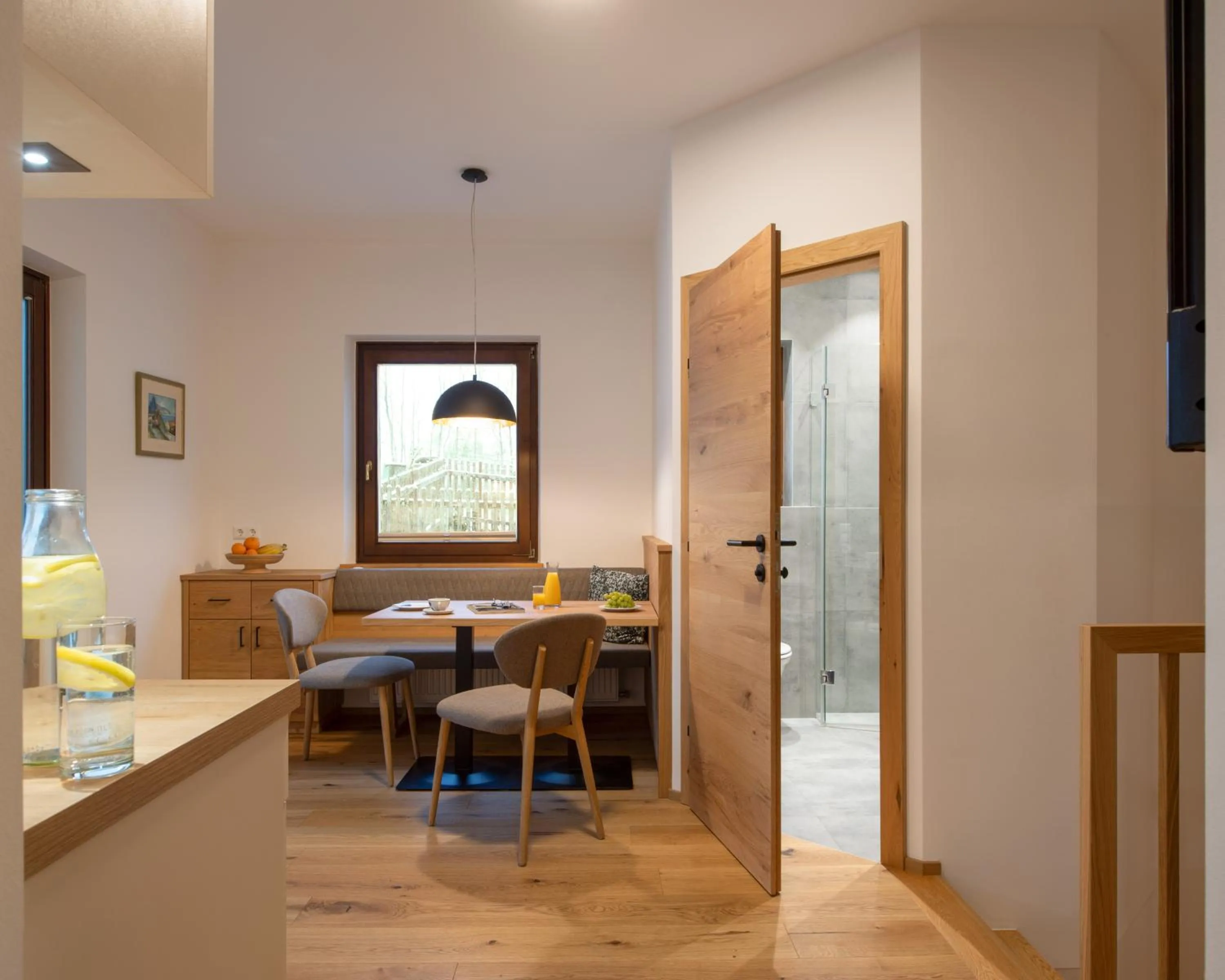 Living room in Ferienhof Neusacher Moser