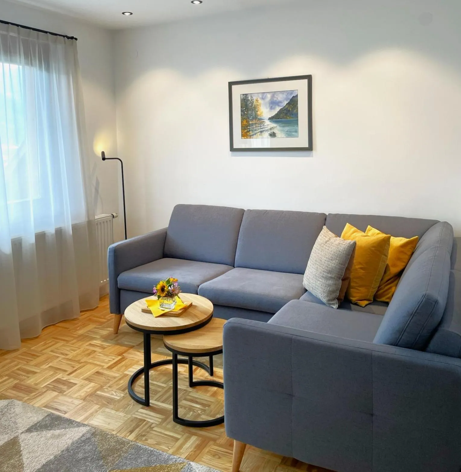 Living room in Ferienhof Neusacher Moser