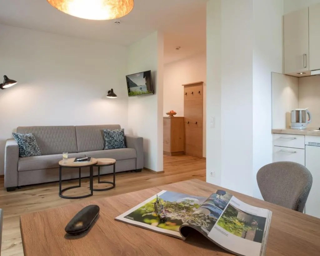 Kitchen or kitchenette in Ferienhof Neusacher Moser