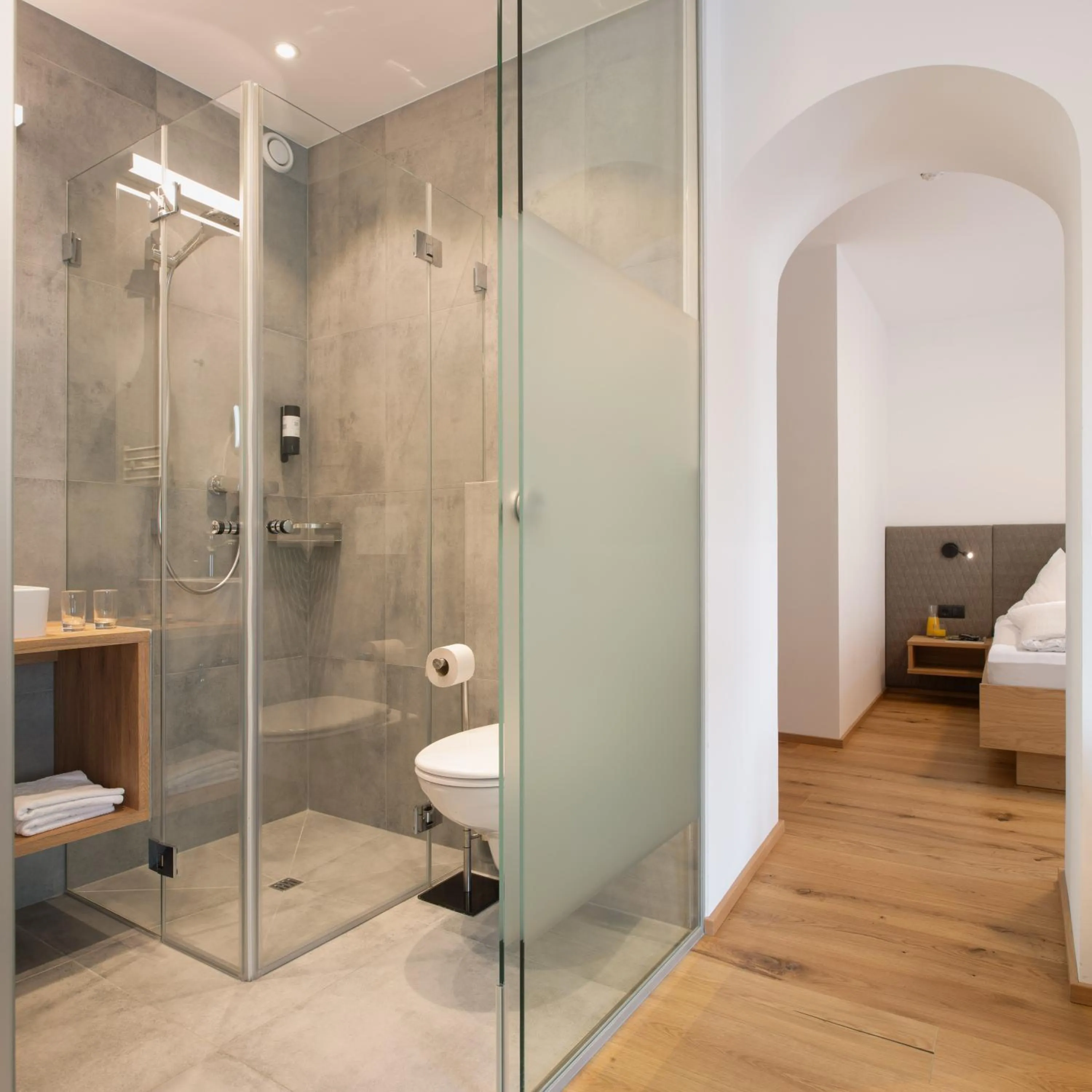 Shower in Ferienhof Neusacher Moser