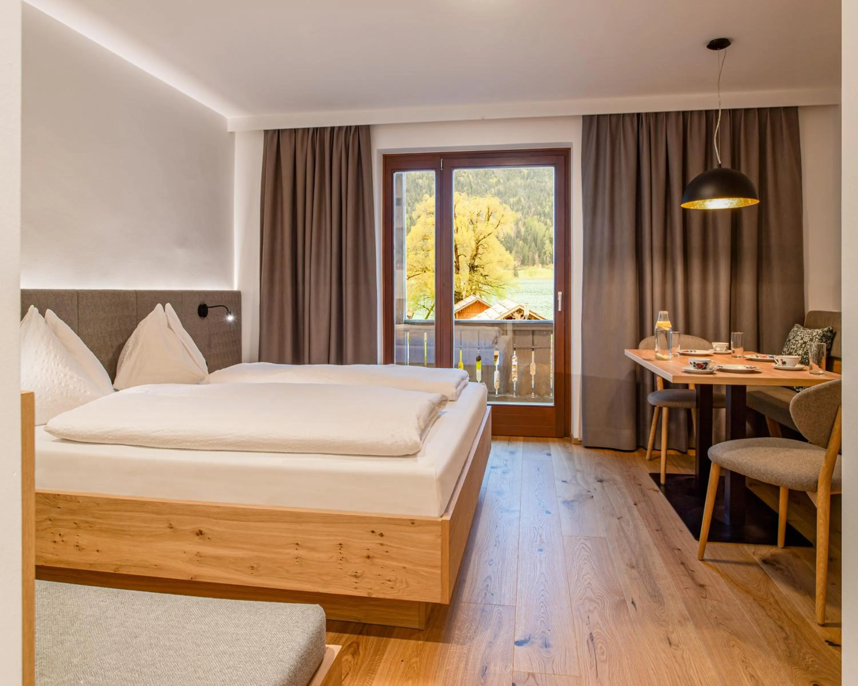 Bedroom, Bed in Ferienhof Neusacher Moser