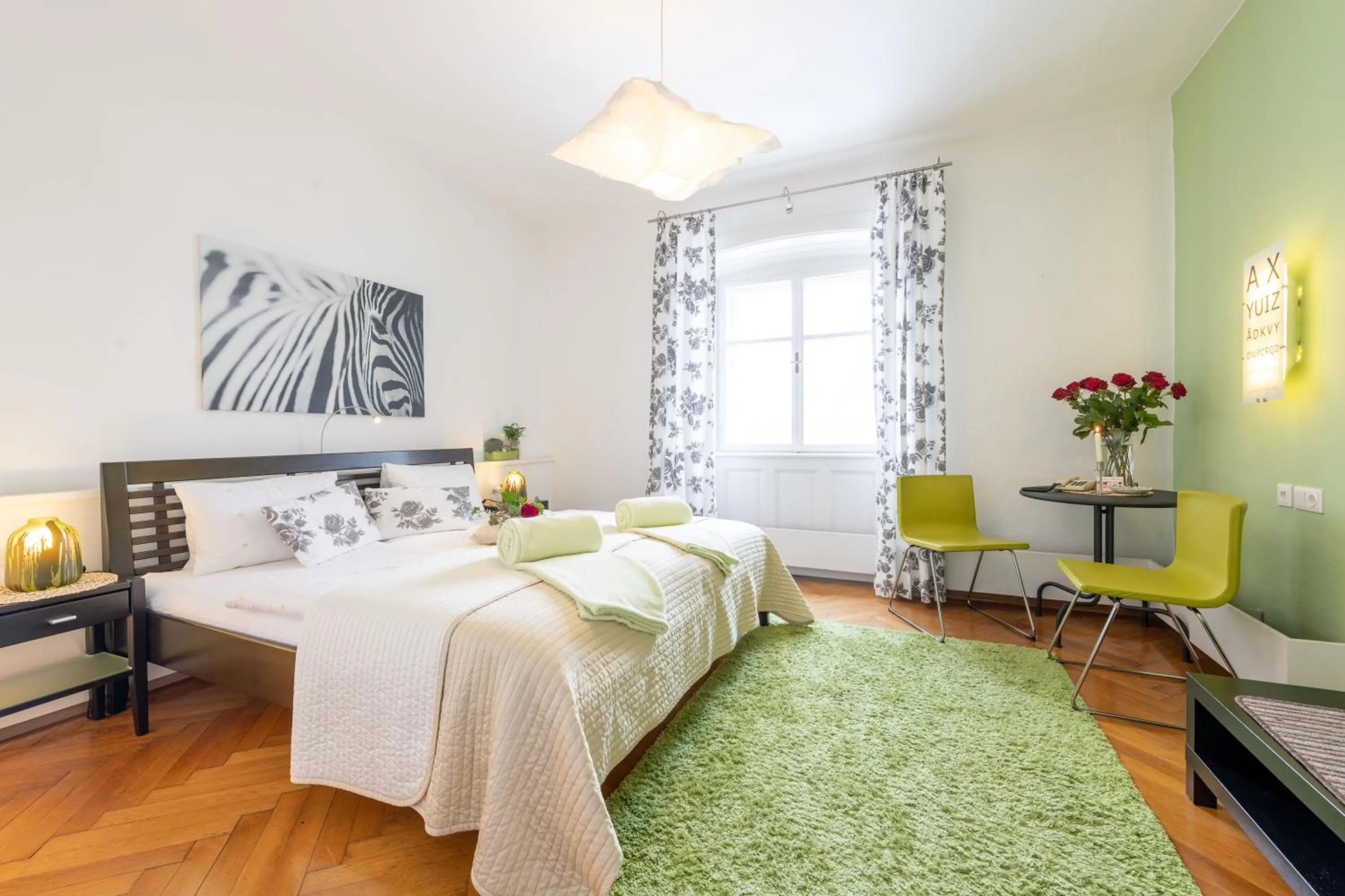 Bed in Schlosshotel Rosenau Superior