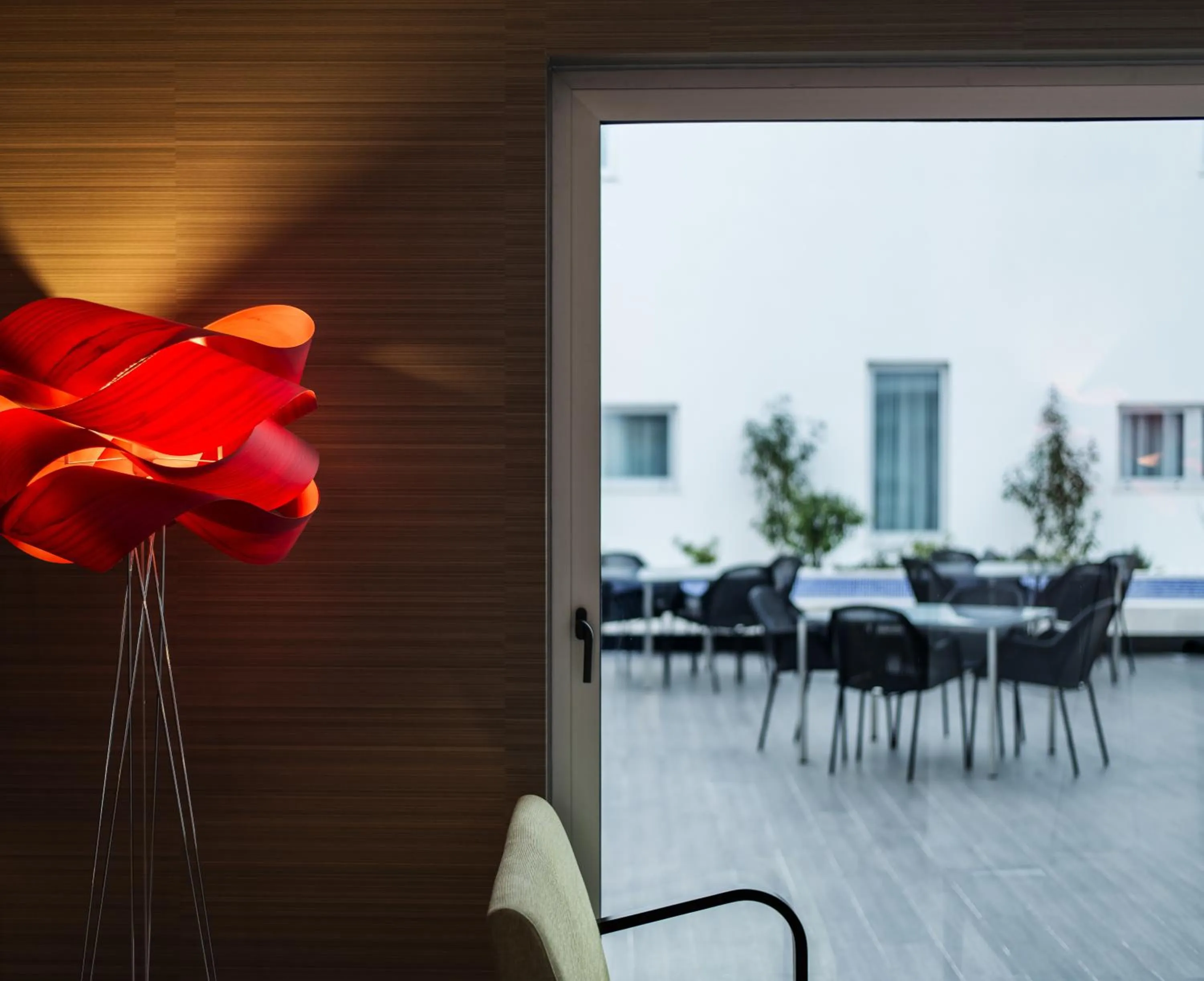 Decorative detail in Moov Hotel Évora