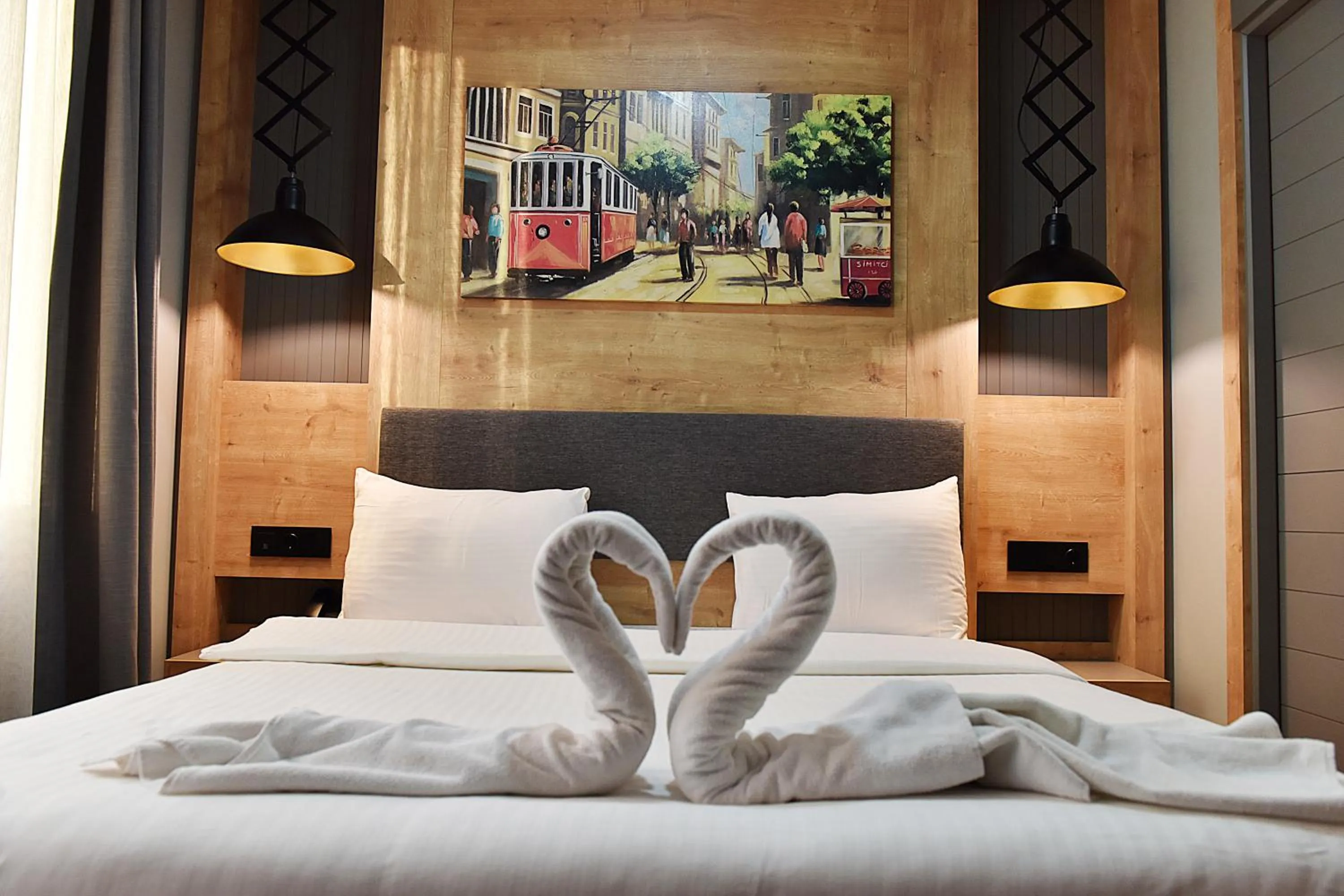 Photo of the whole room, Bed in Kerthill Hotel