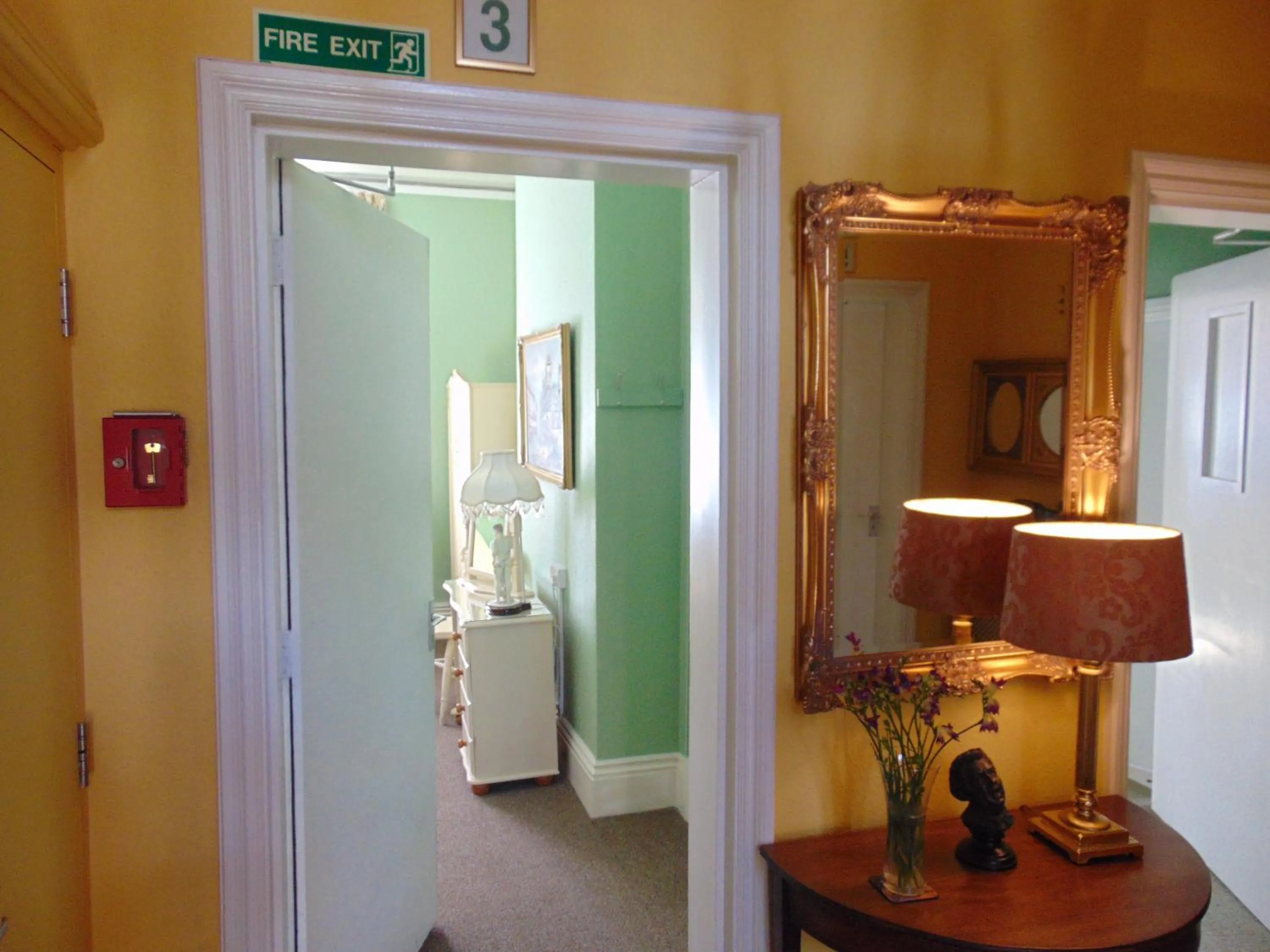 Decorative detail in Holywell House