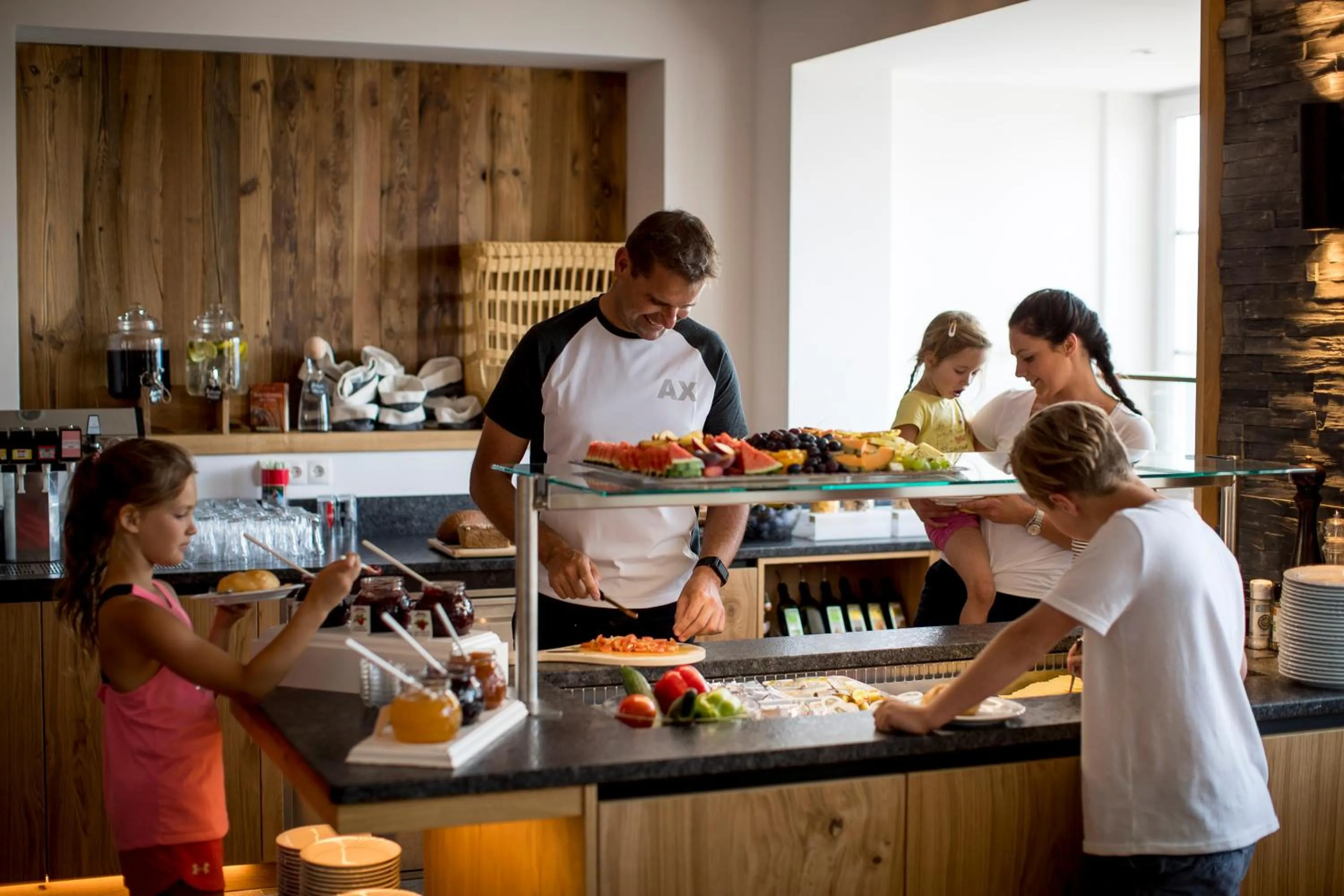 People in Hotel-Restaurant Planaihof