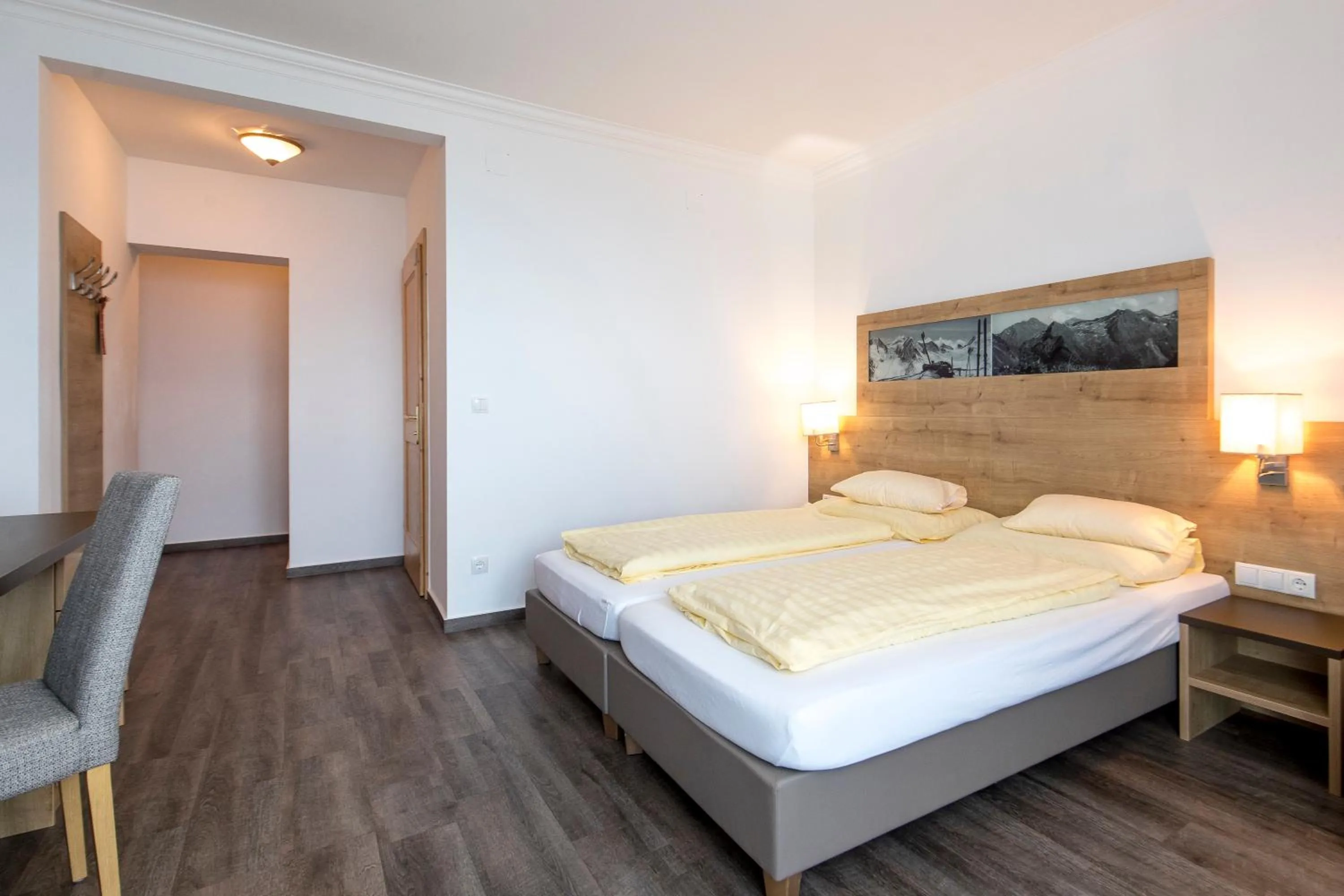 Photo of the whole room, Bed in Hotel-Restaurant Planaihof