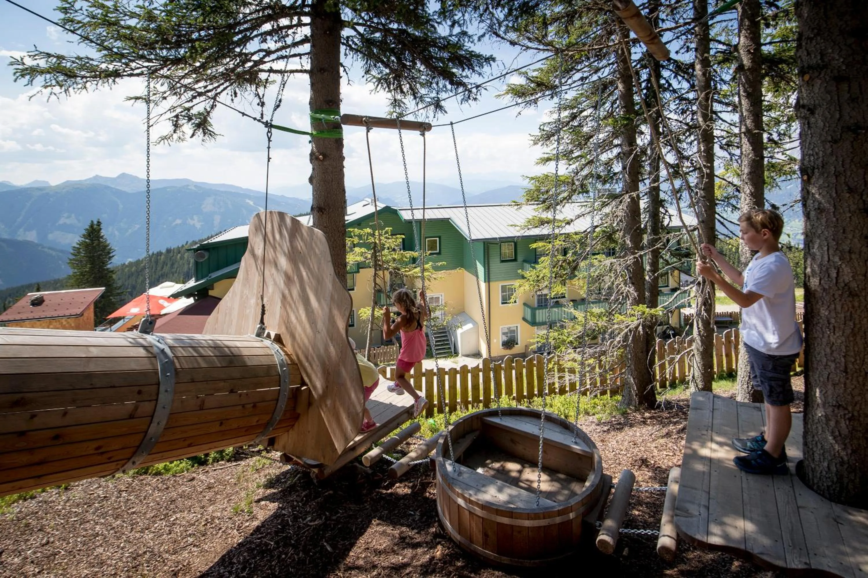 Children play ground in Hotel-Restaurant Planaihof