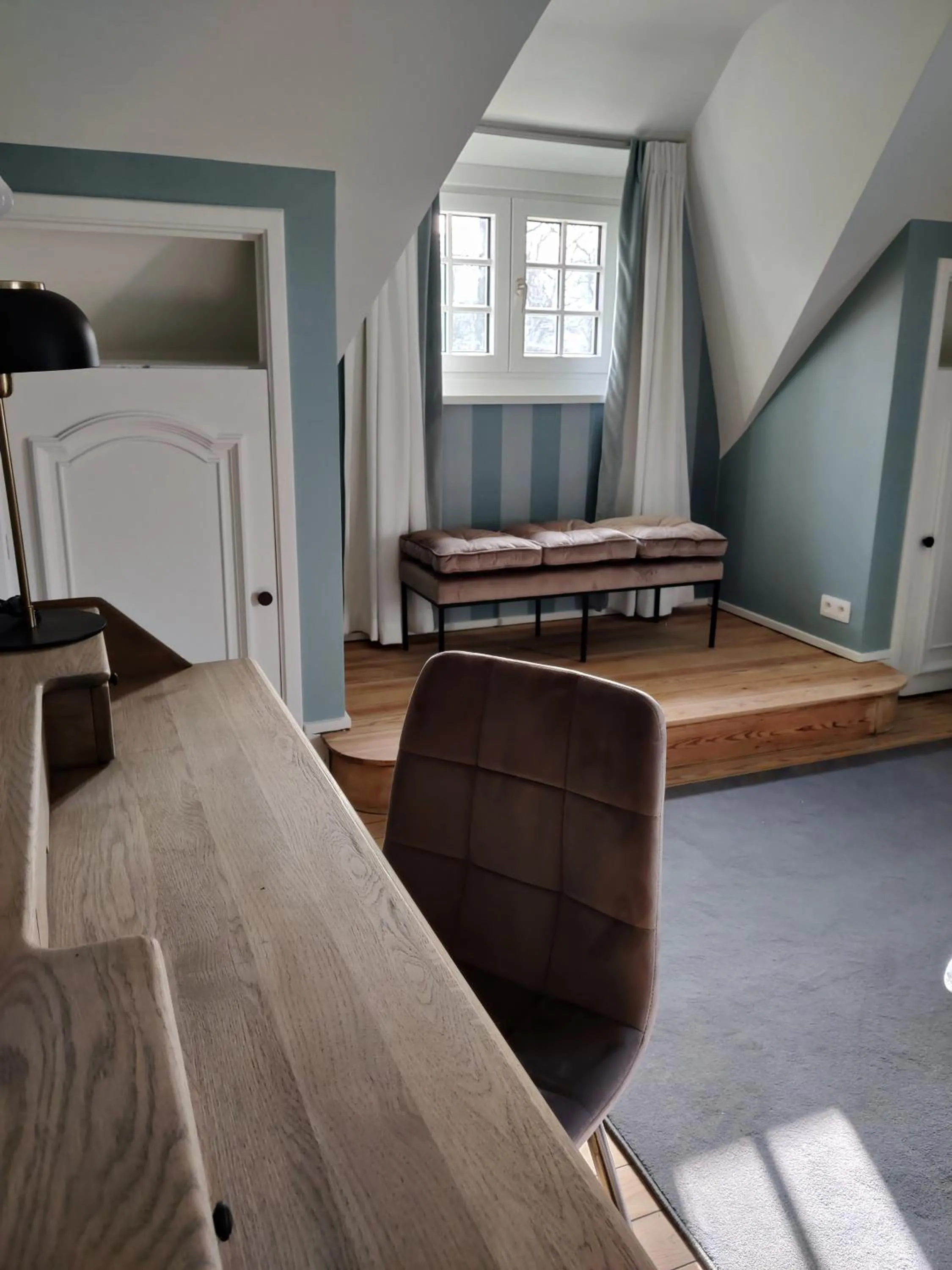 Seating area in Villa Monceau Louvain la neuve