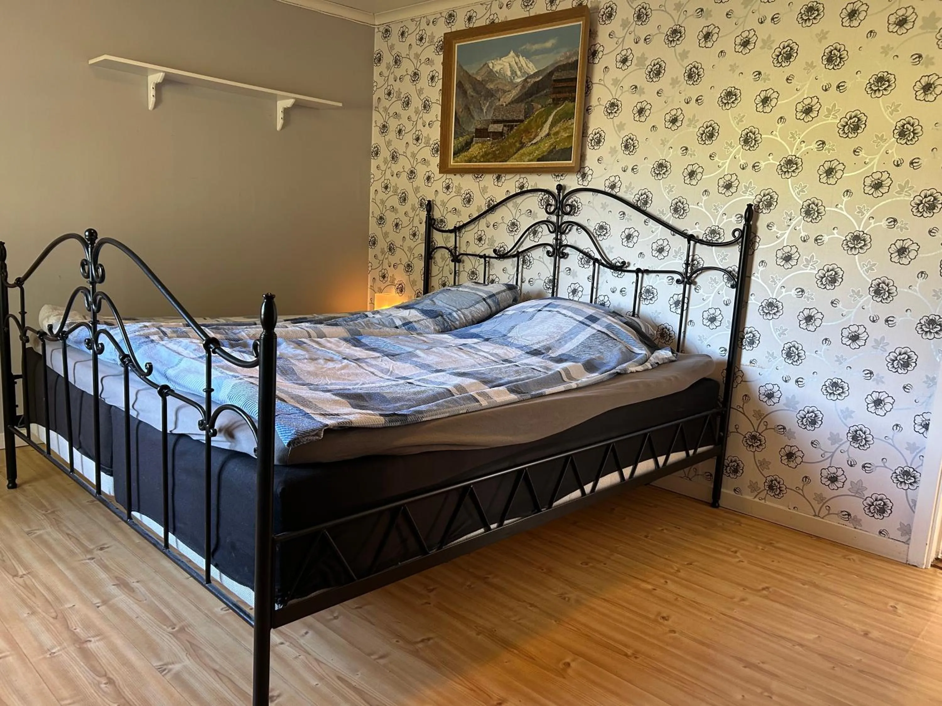 Bedroom, Bed in Setons Stuga