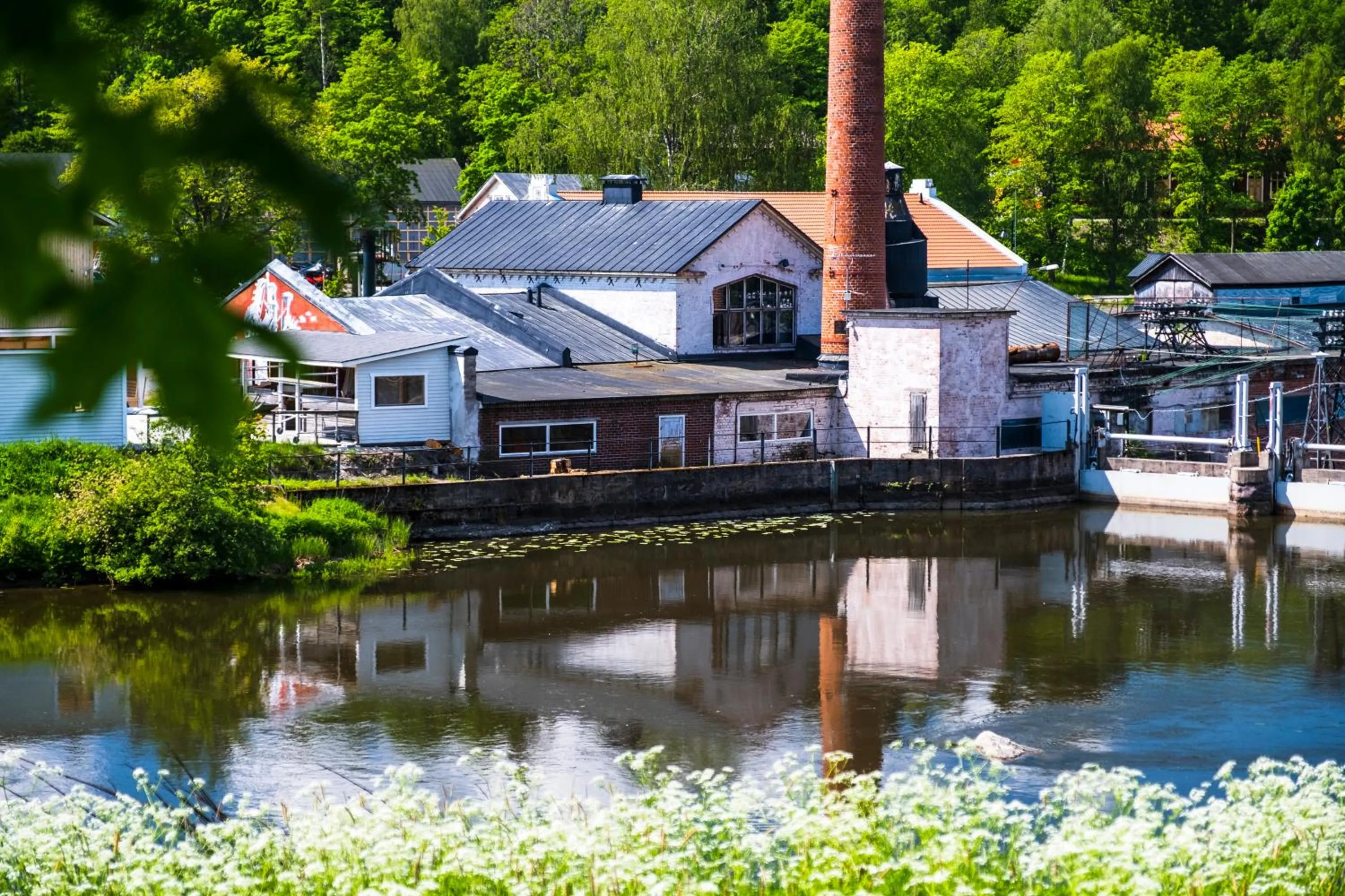 Area and facilities in Billnäsin ruukki