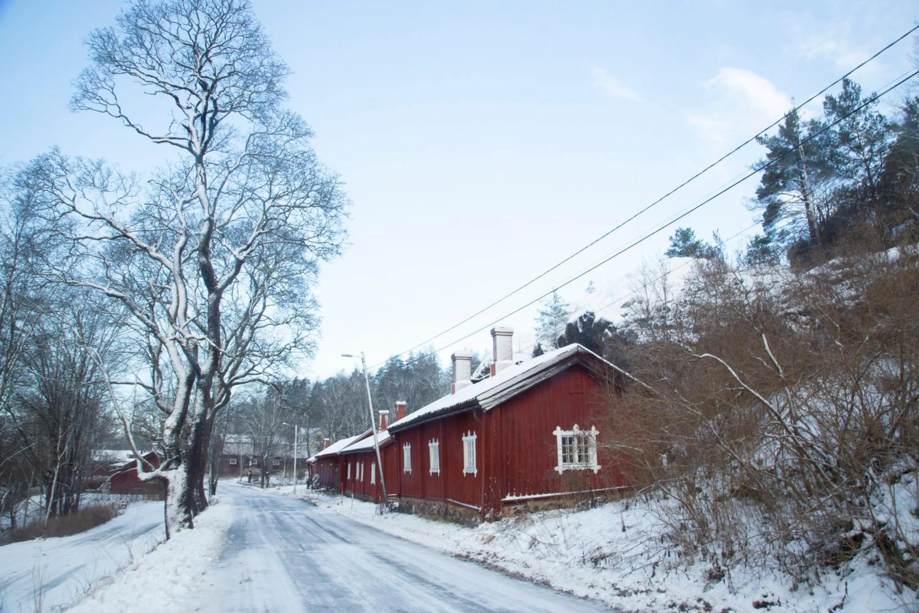 Area and facilities in Billnäsin ruukki