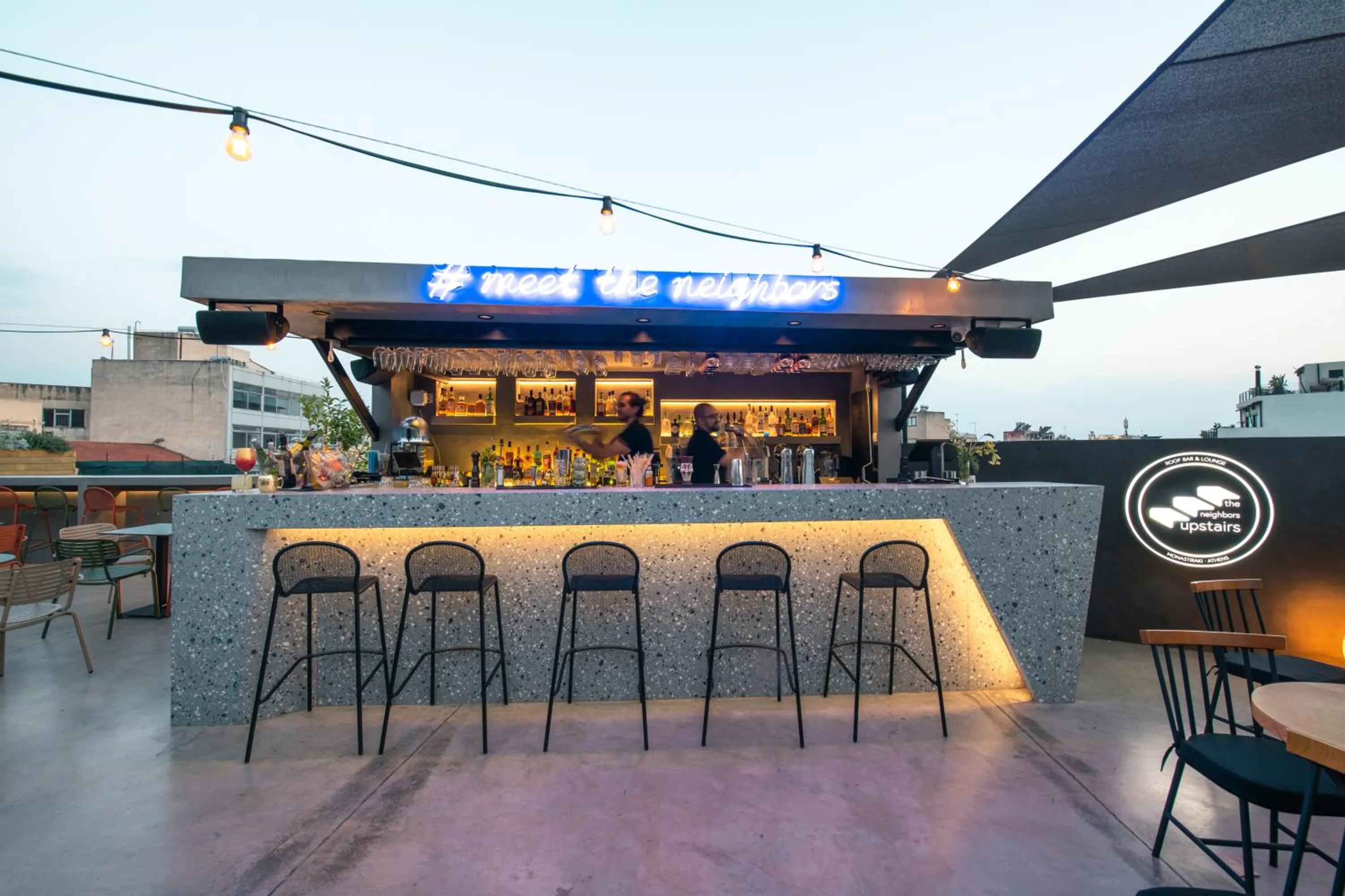 Lounge or bar in NLH MONASTIRAKI - Neighborhood Lifestyle Hotels