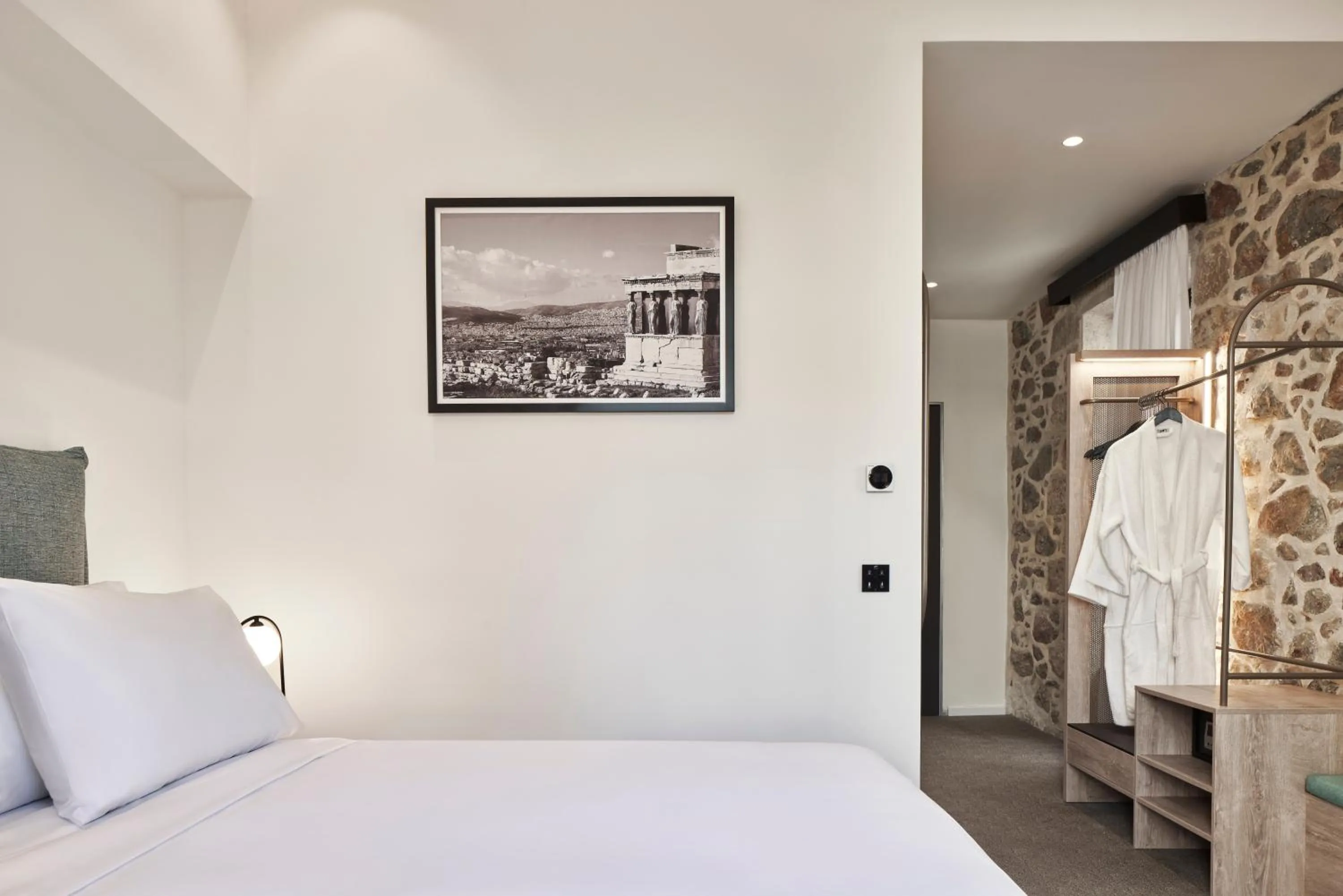 Bed in NLH MONASTIRAKI - Neighborhood Lifestyle Hotels