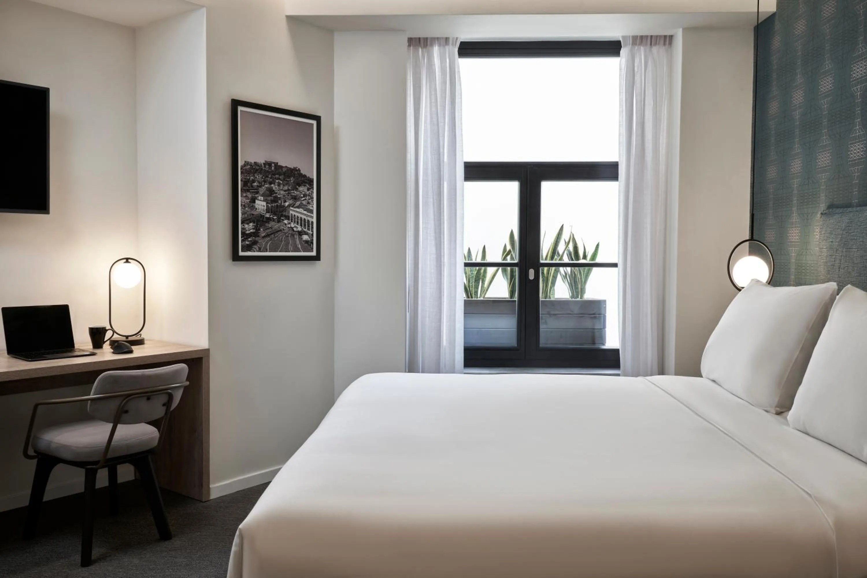 Bed in NLH MONASTIRAKI - Neighborhood Lifestyle Hotels