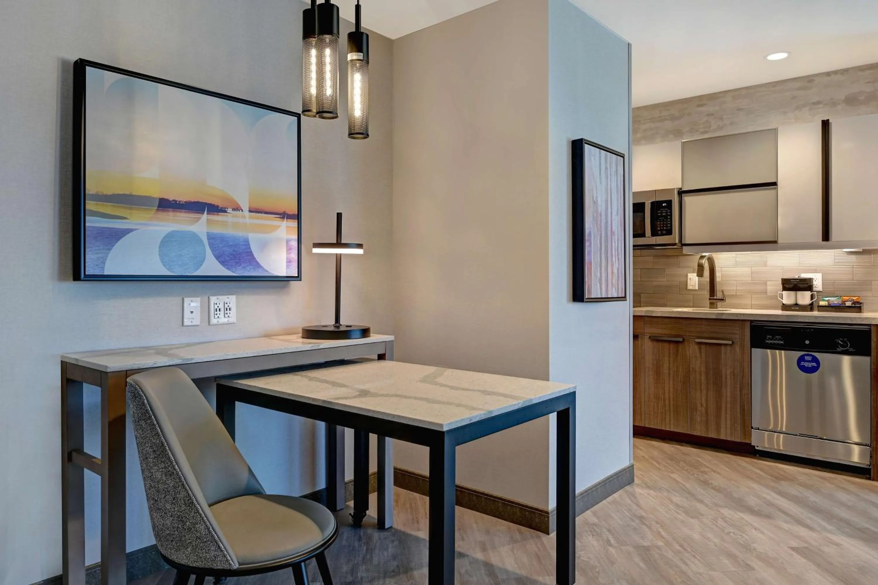 Kitchen or kitchenette in Homewood Suites by Hilton Dallas The Colony