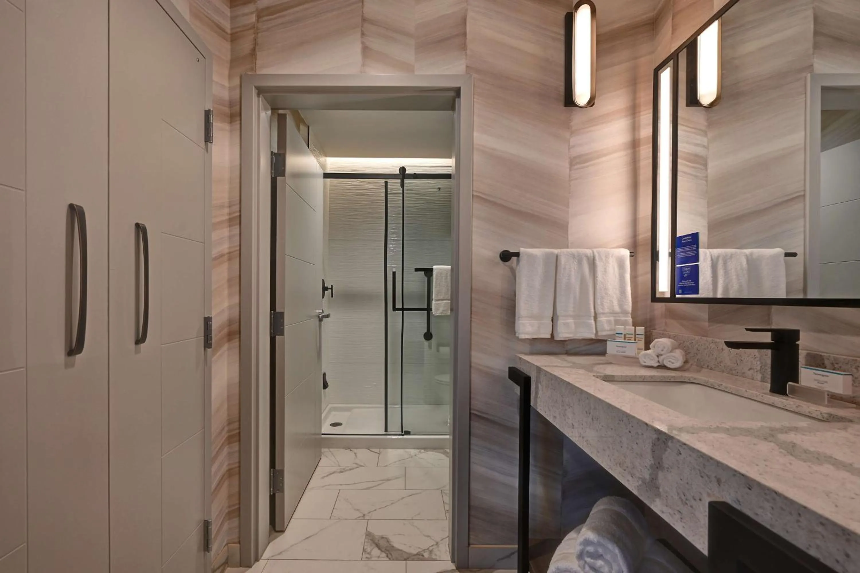 Bathroom in Homewood Suites by Hilton Dallas The Colony