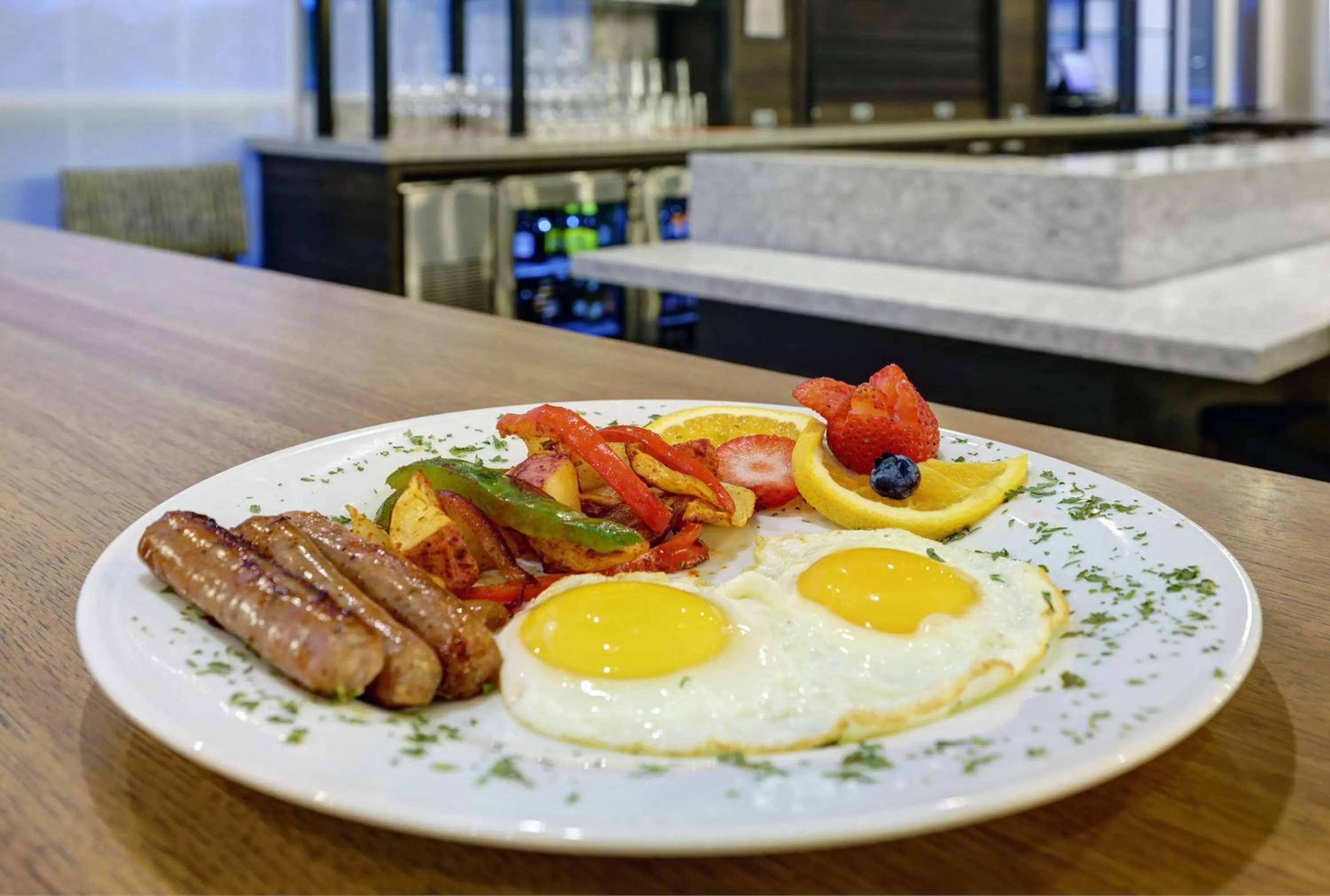 Breakfast in Hilton Garden Inn Manassas