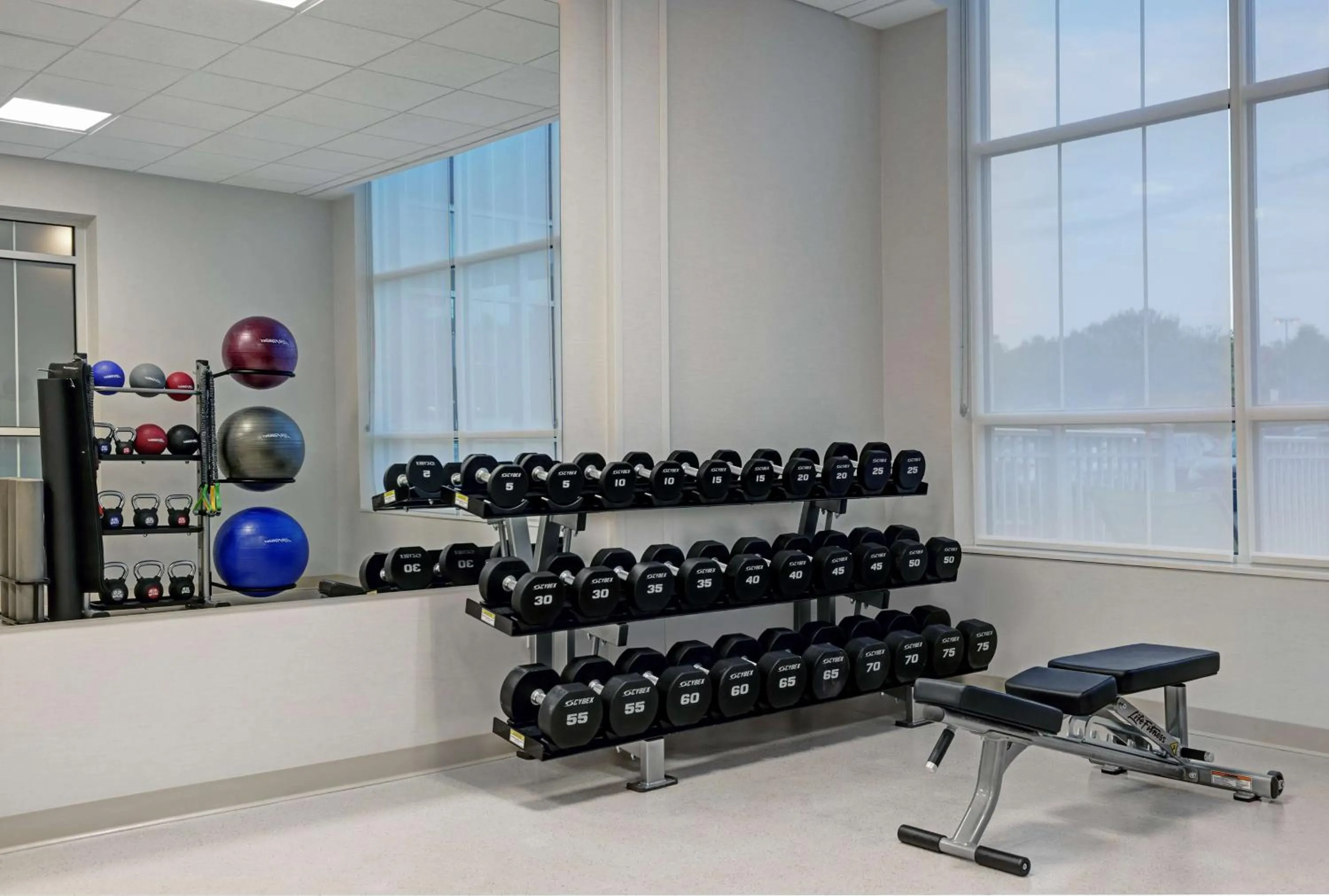 Fitness centre/facilities in Hilton Garden Inn Manassas