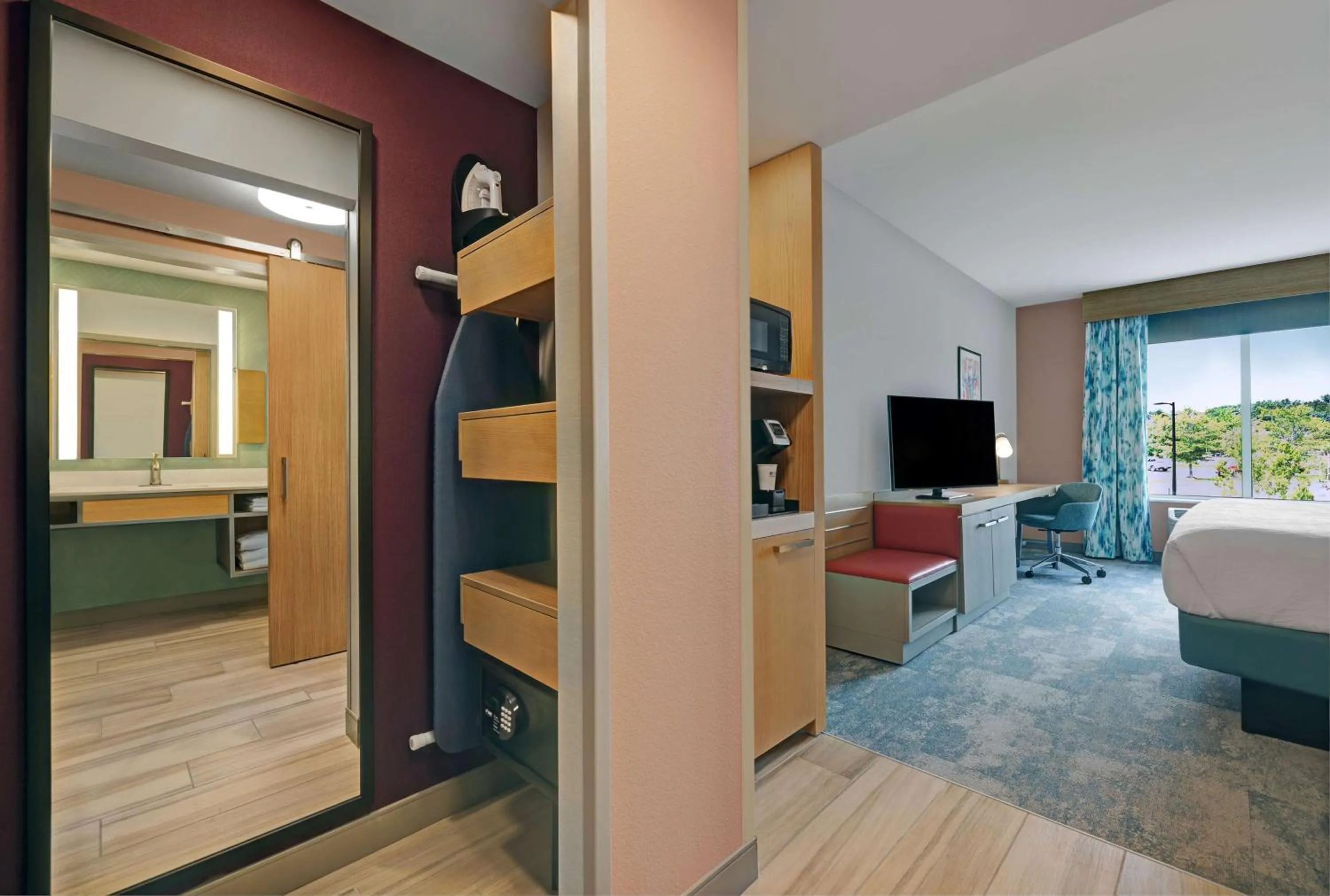 Bed in Hilton Garden Inn Manassas